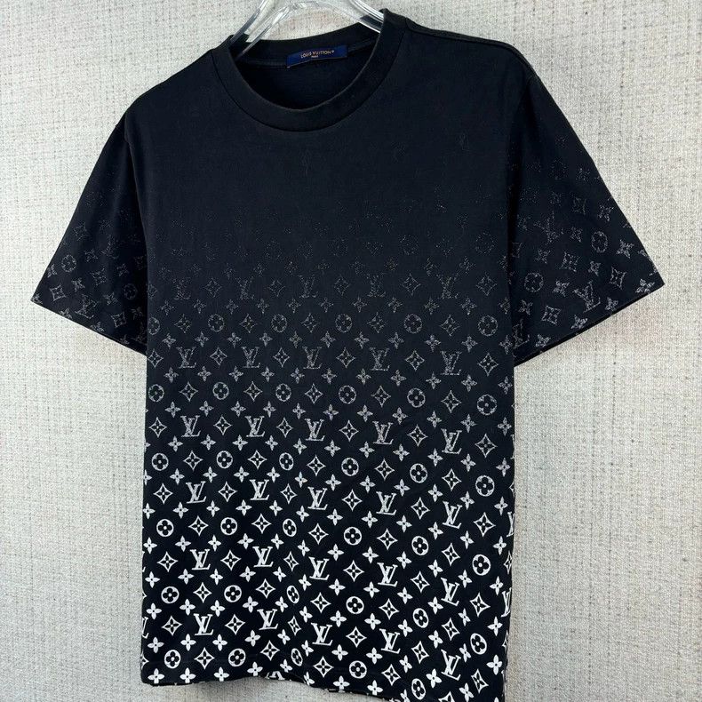 Louis Vuitton Louis Vuitton Monogram crewneck presbyopic gilt short slee Size US L / EU 52-54 / 3 - 2 Thumbnail