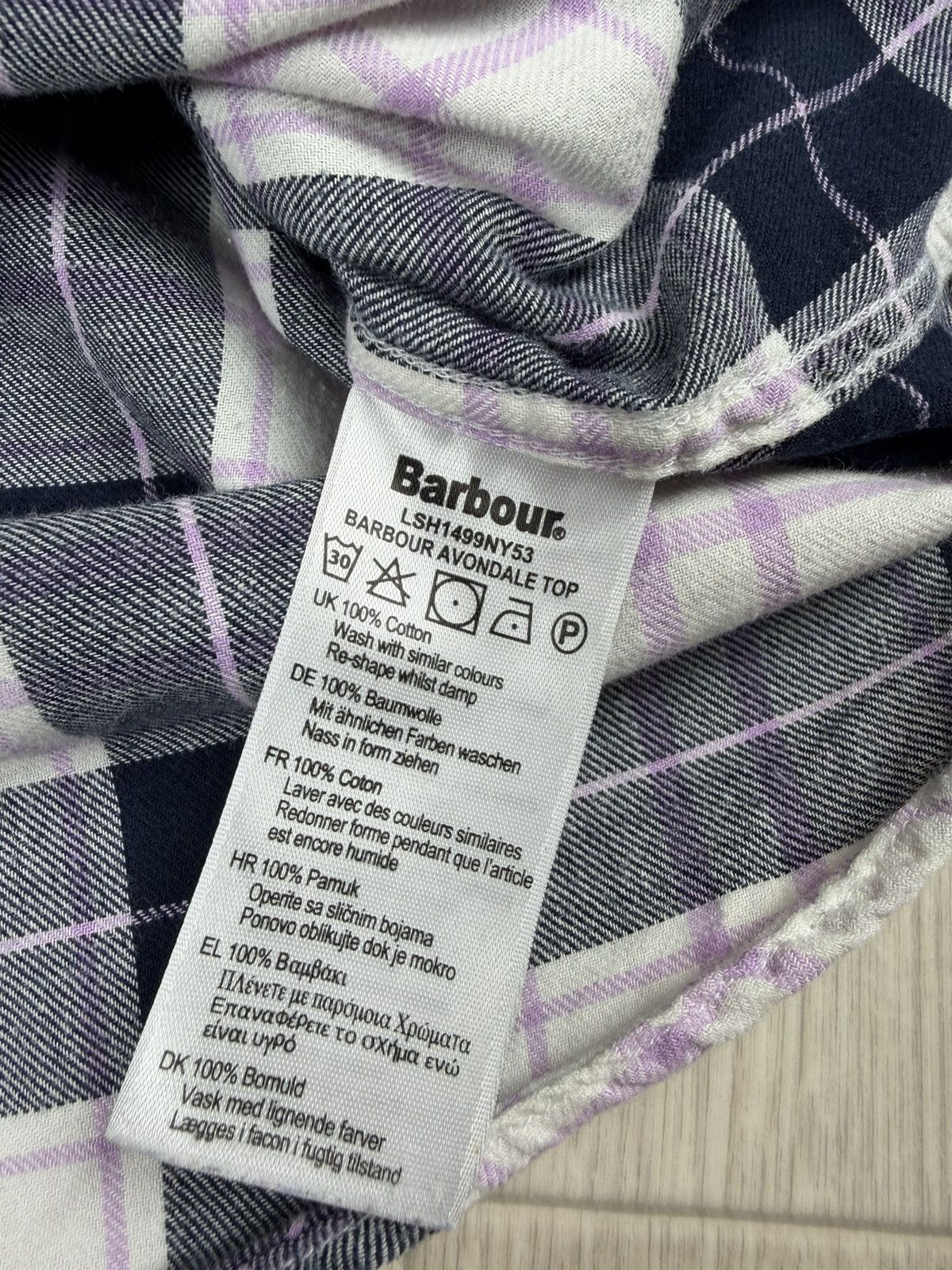 Barbour Barbour Avondale Top Checkered Women Shirt Size L / US 10 / IT 46 - 9 Thumbnail