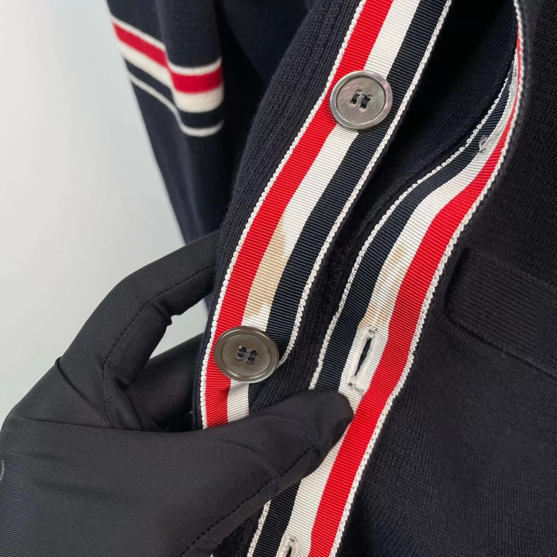 Thom Browne TB knit cardigan navy Size S / US 4 / IT 40 - 5 Thumbnail