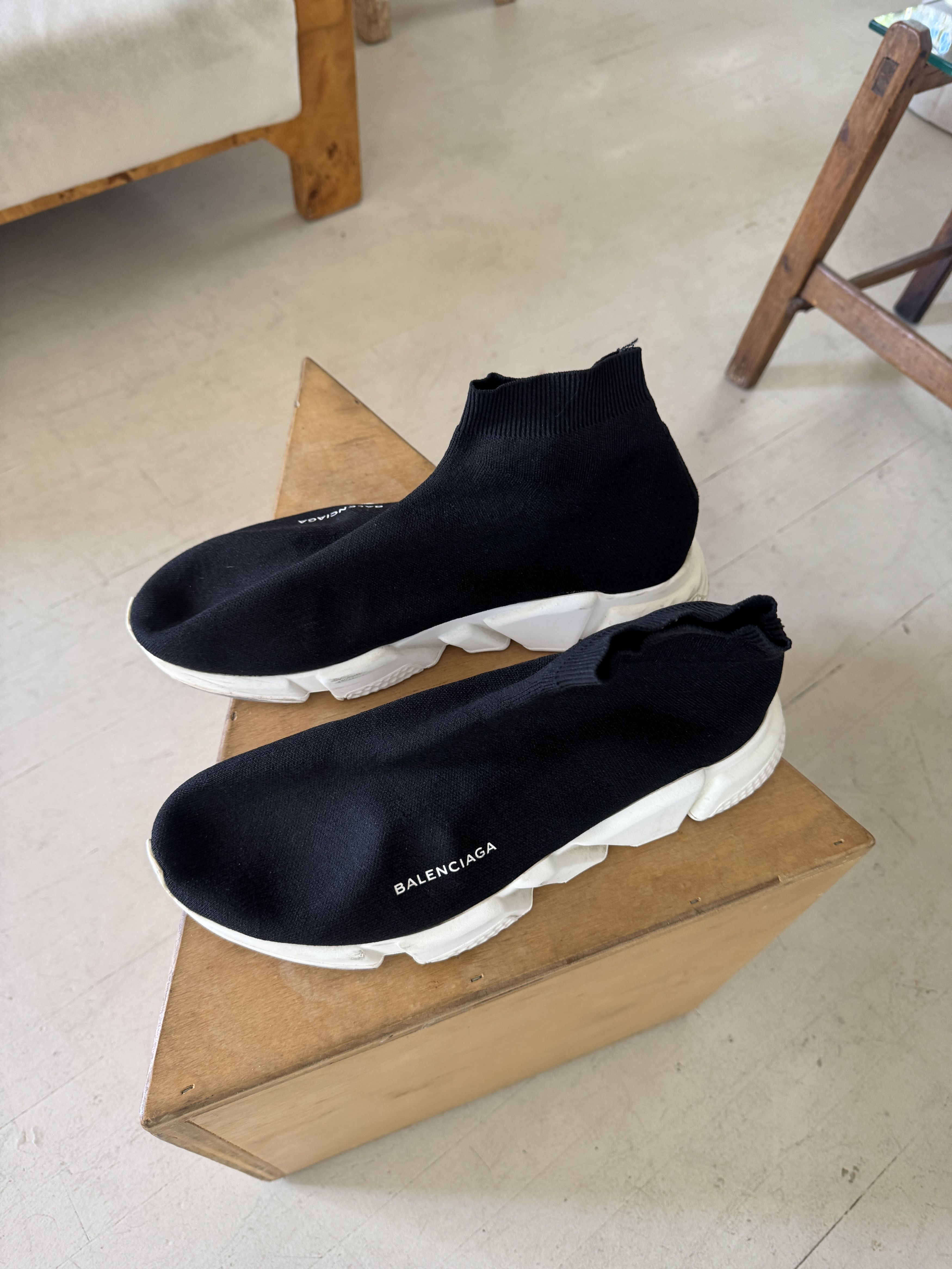 Balenciaga Balenciaga Demna 1st Version Speed Sock Shoes Size US 14 / EU 47 - 1 Thumbnail