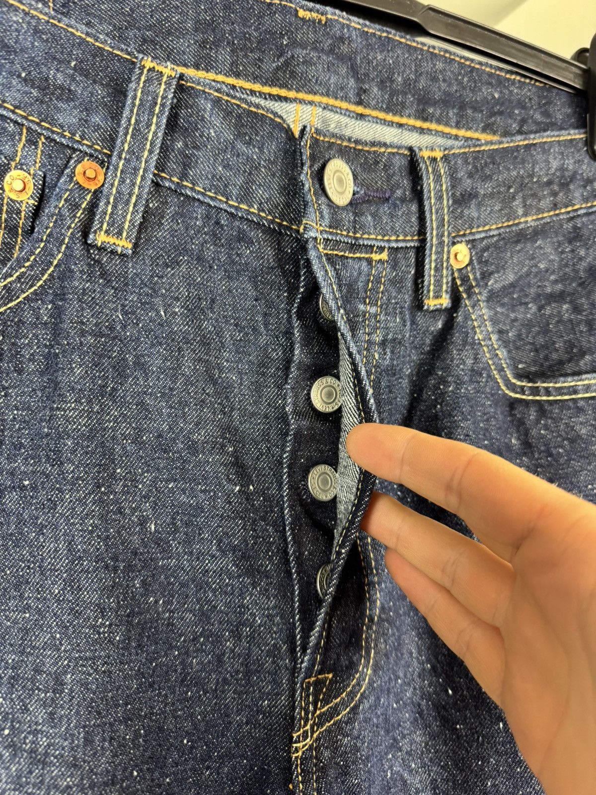 Levi's Levi's 501 Premium Selvedge Denim Jeans W32 L30 Size US 32 / EU 48 - 6 Thumbnail