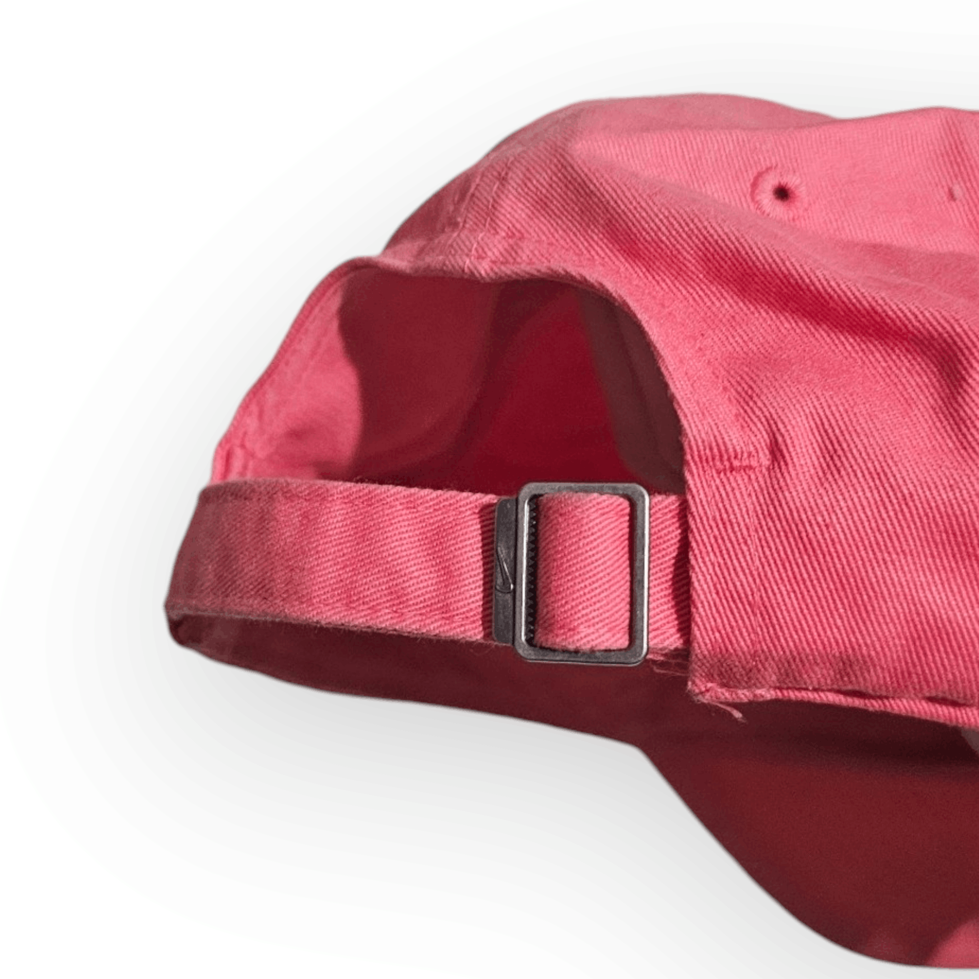 Nike × Vintage Nike Pink Center Swoosh Y2K Hat Size ONE SIZE - 4 Thumbnail