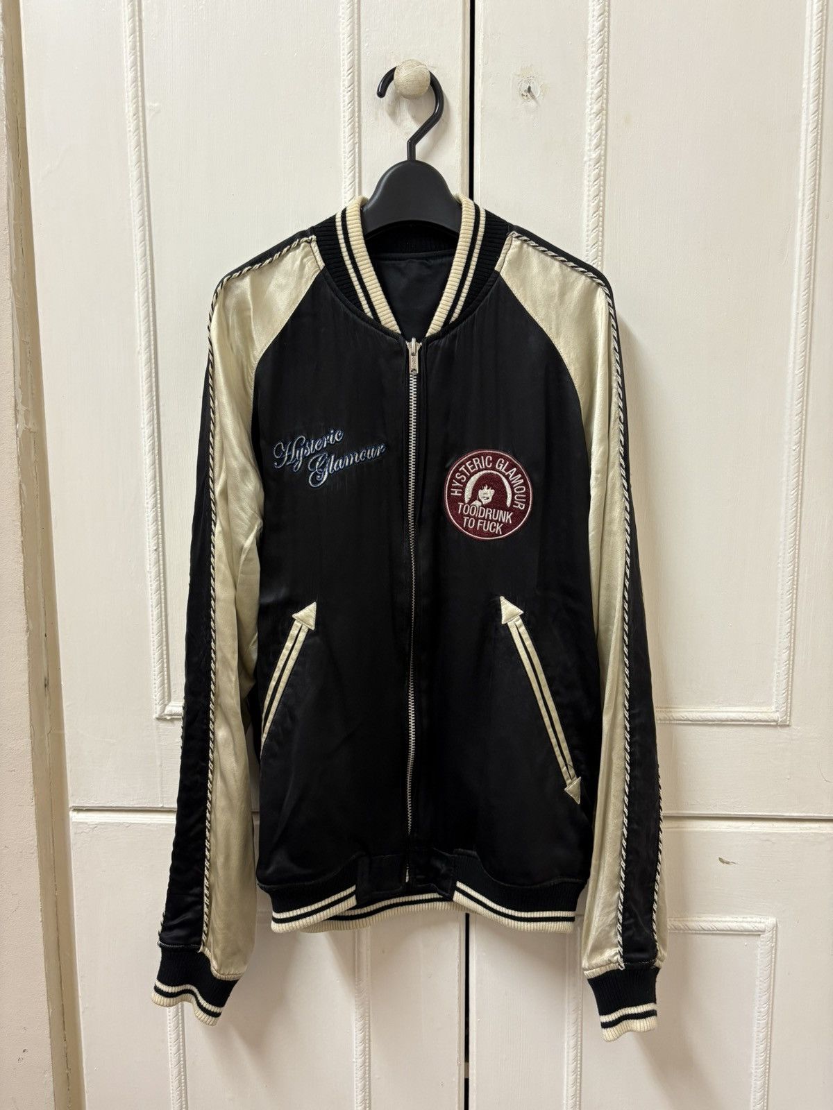 Hysteric Glamour Hysteric Glamour reversible silk jacket Size US S / EU 44-46 / 1 - 1 Thumbnail