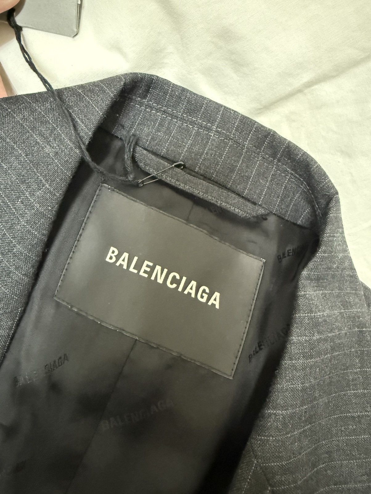 Balenciaga BALENCIAGA CUT AWAY BOXY JACKET Size S / US 4 / IT 40 - 6 Thumbnail