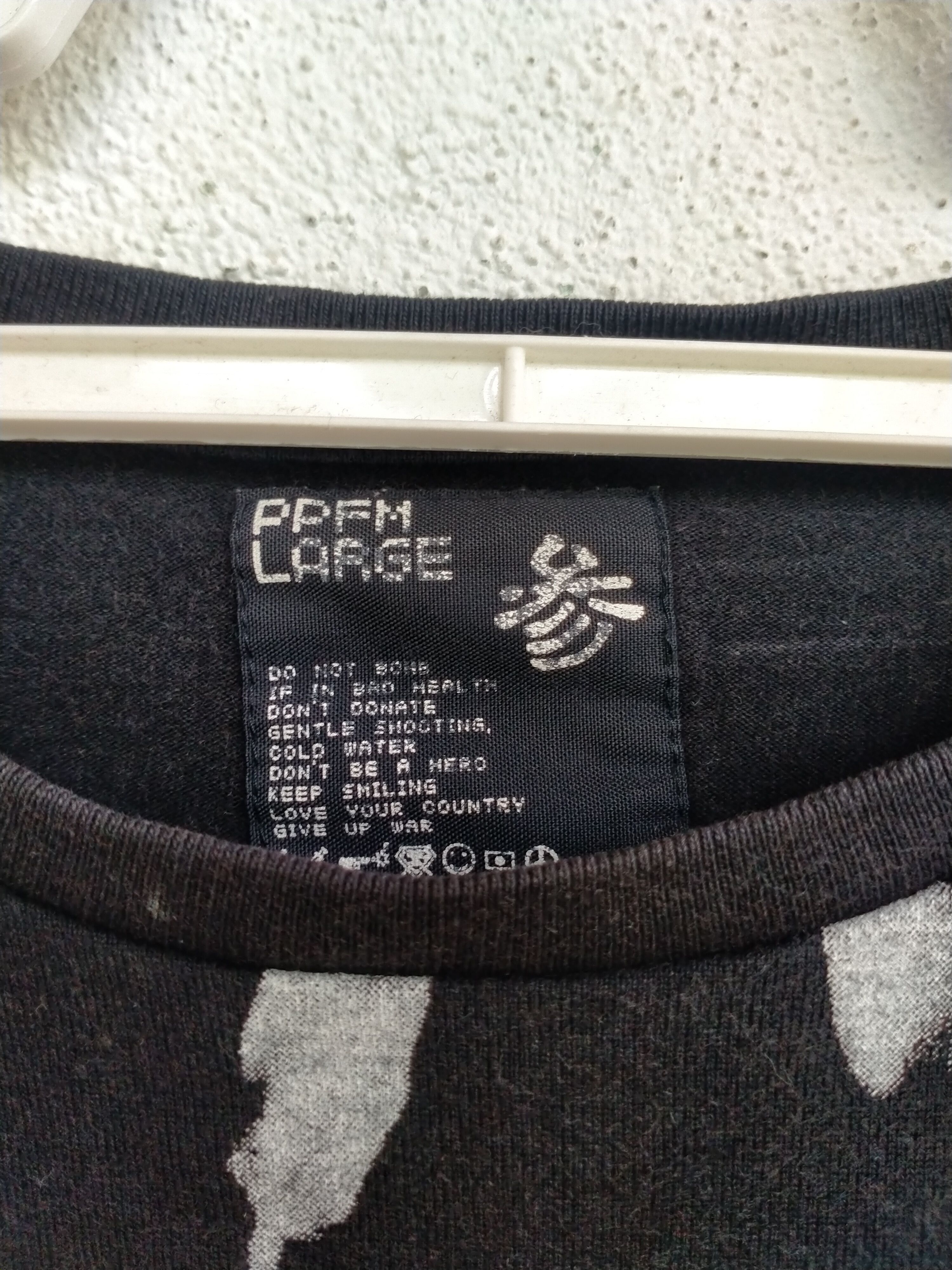 Japanese Brand Distressed PPFM FULLPRINT T-SHIRT Size US M / EU 48-50 / 2 - 7 Thumbnail