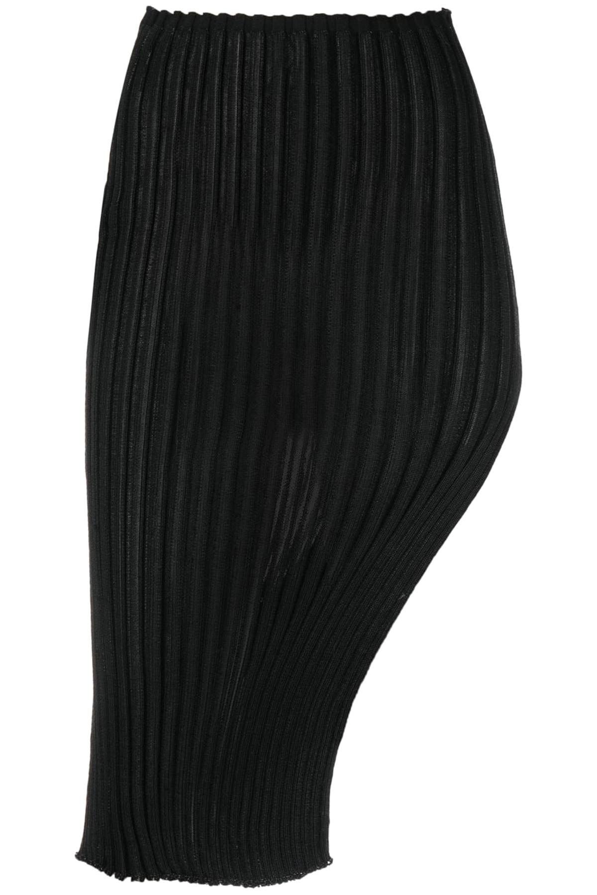 image of A Roege Hove Ara Midi Skirt in Nero, Women's (Size 24)