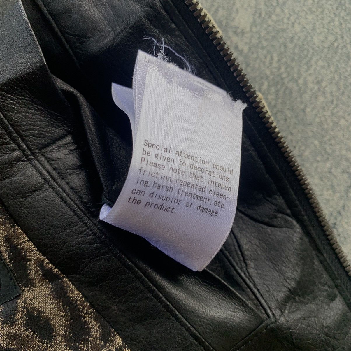 Japanese Brand × Le Grande Bleu (L.G.B.) × Roen Roen Leather Vest Thinsulate Insulation Size US S / EU 44-46 / 1 - 16 Thumbnail