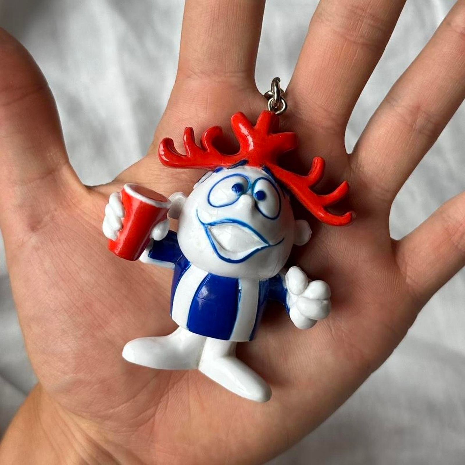 Vintage Rare Vintage 90s Hawaiian Punch Man Drink Keychain Figurine Size ONE SIZE - 1 Thumbnail