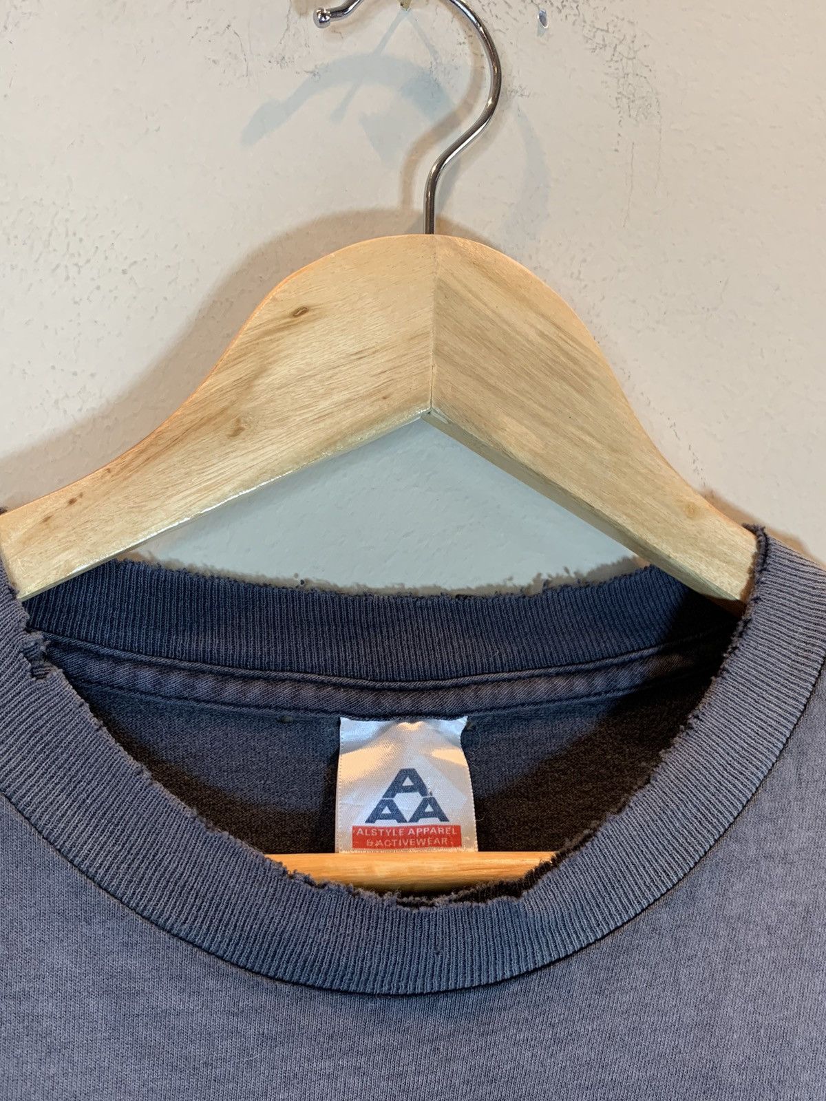 Vintage *RARE* Vintage 90s American Classic Smoked Faded Biker Shirt Size US XL / EU 56 / 4 - 8 Thumbnail