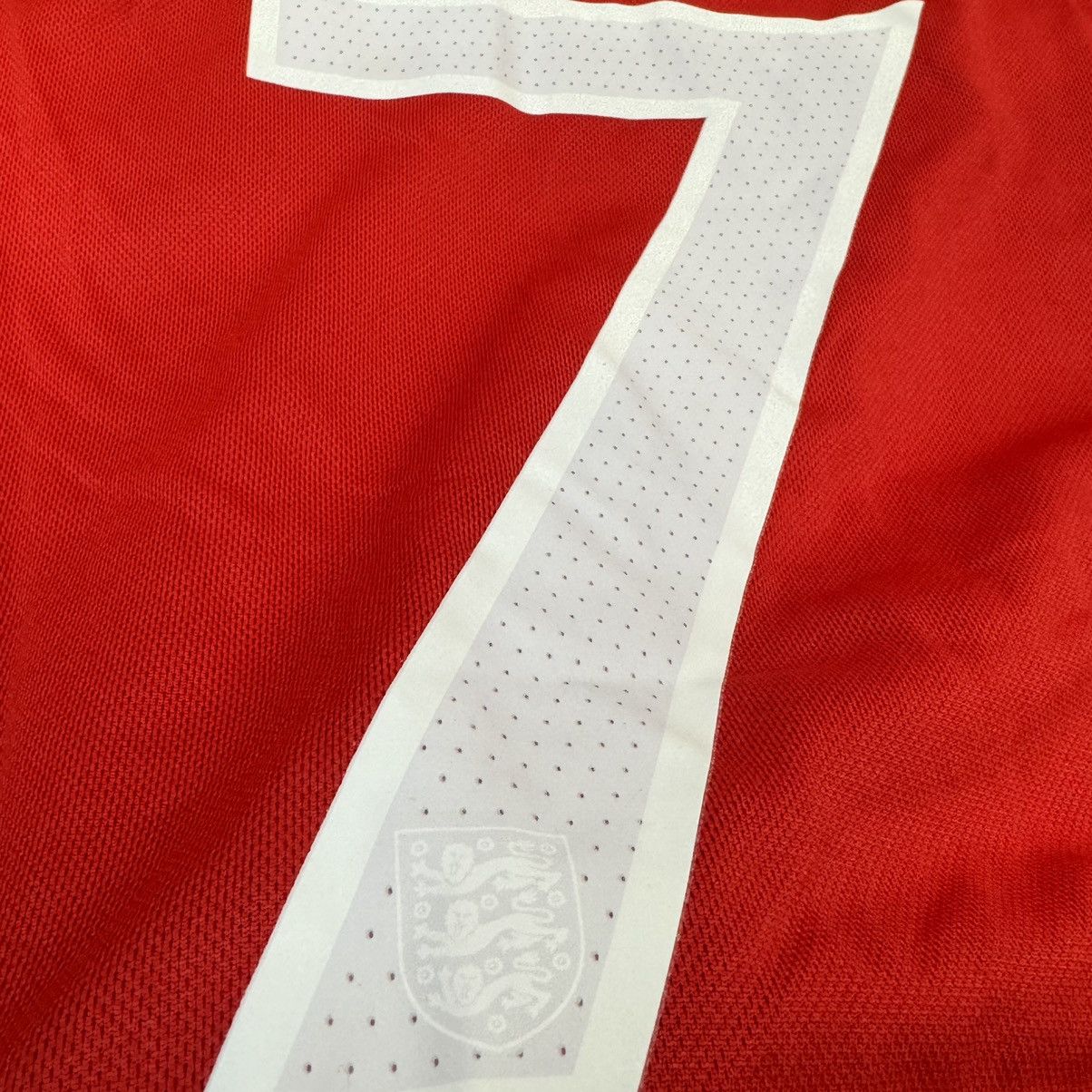 Umbro England 10/11 longsleeves away shirt #7 Beckham Size US XL / EU 56 / 4 - 7 Thumbnail