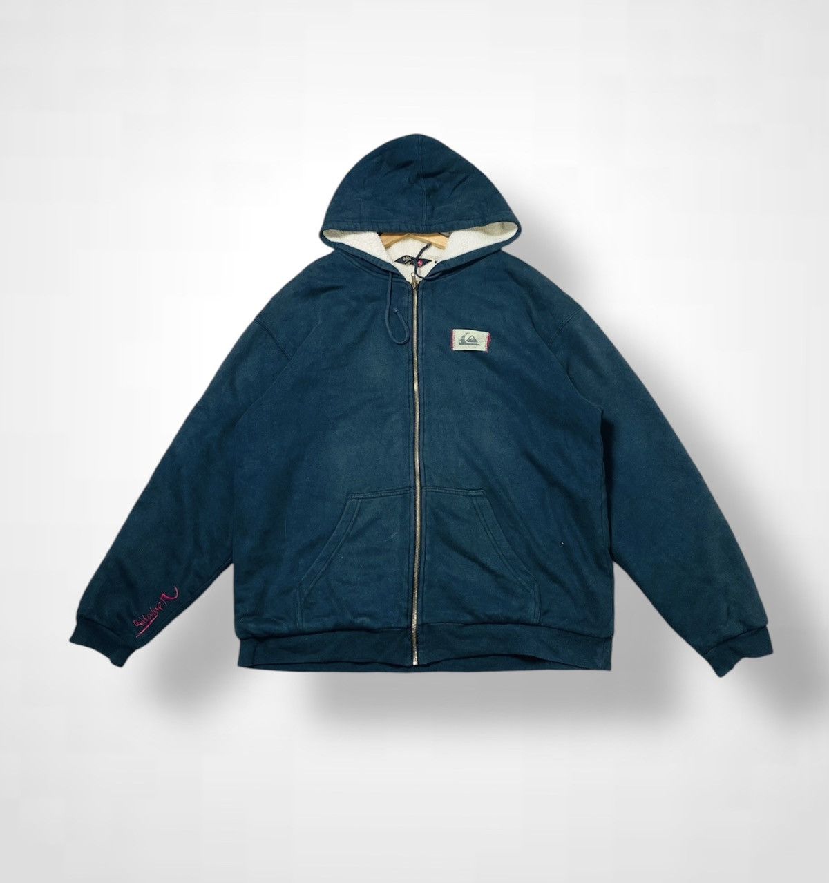 Quicksilver Vintage Quicksilver Zipper Hoodie Size US M / EU 48-50 / 2 - 3 Thumbnail