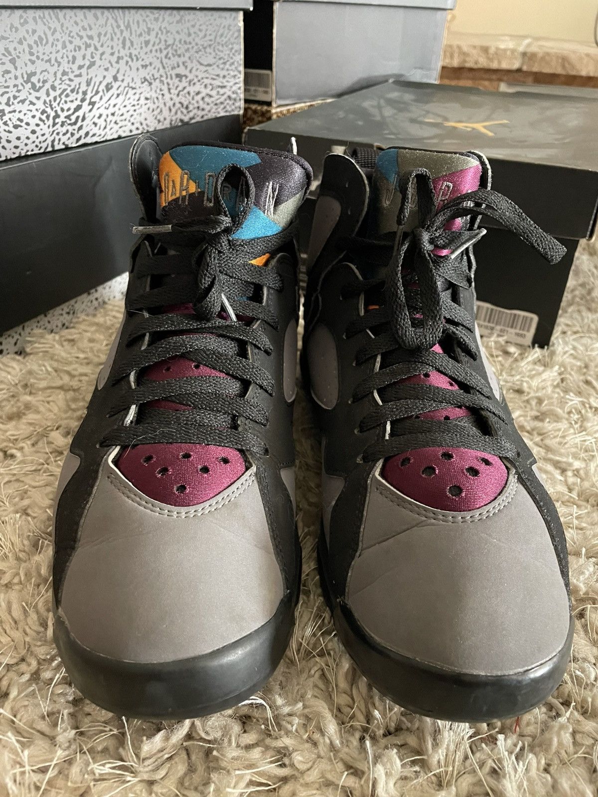 Jordan Brand Jordan 7 Bordeaux 2015 Size US 8.5 / EU 41-42 - 4 Thumbnail