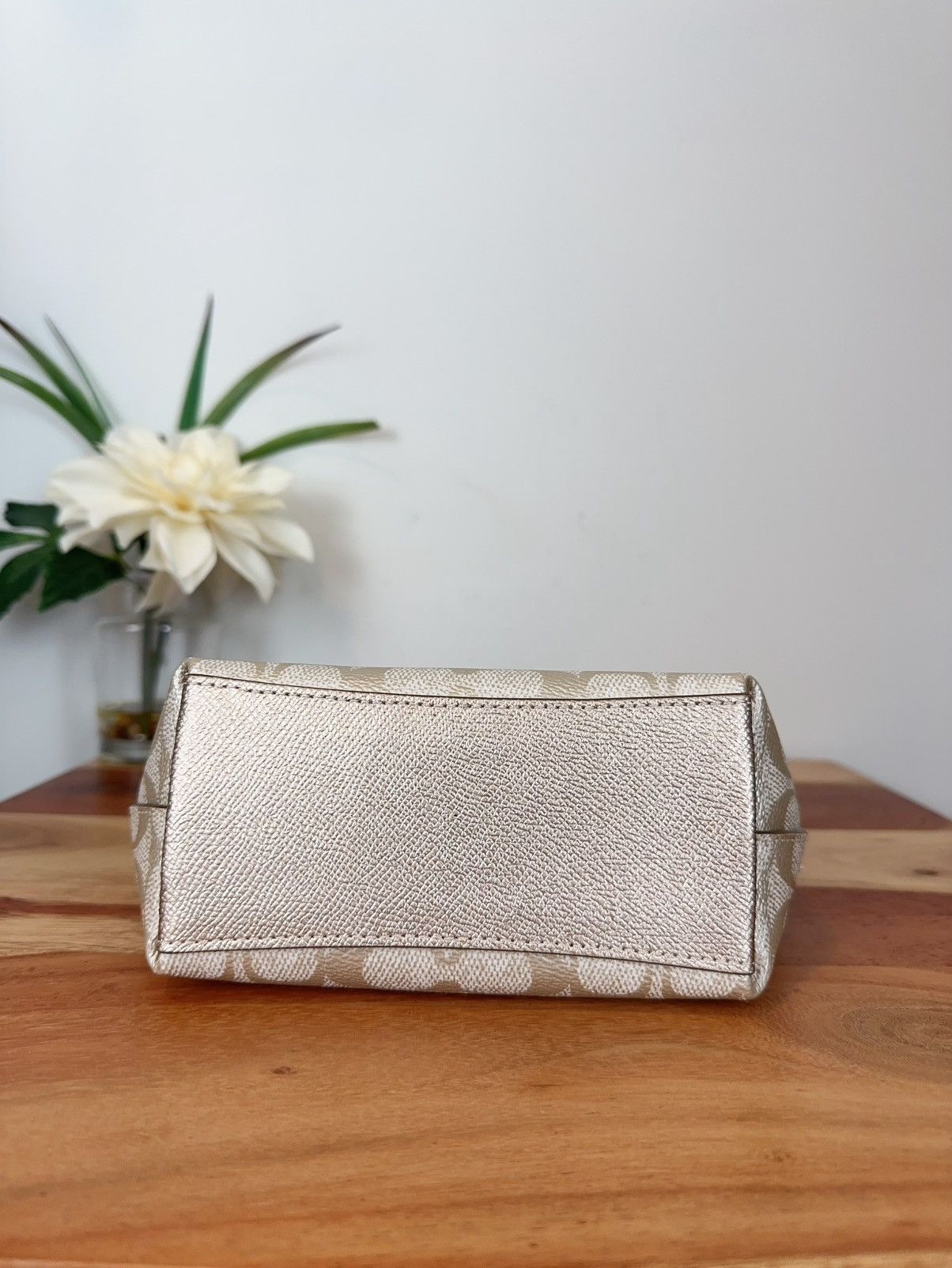 Coach NWT Coach Zip Top Crossbody Bag In Signature Canvas Size ONE SIZE - 5 Thumbnail