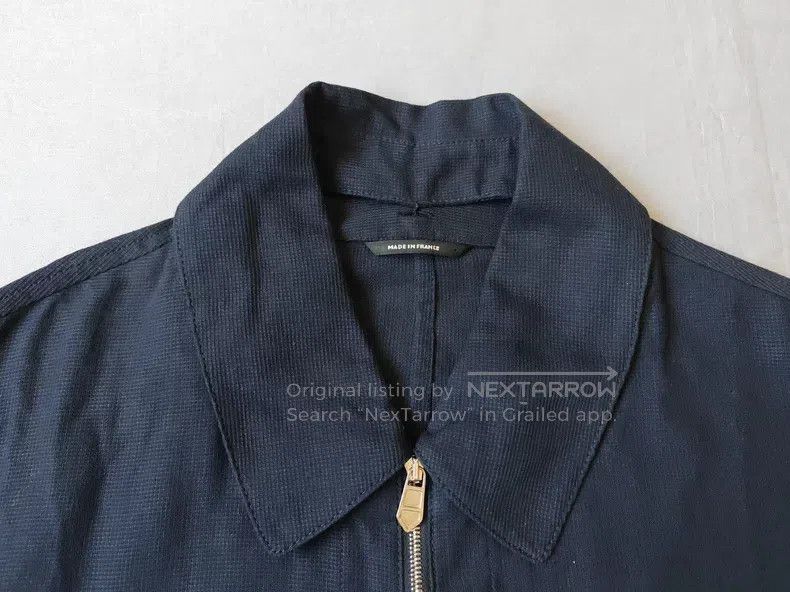 Hermes Hermes Navy Blue Cotton Thin Jacket Size US S / EU 44-46 / 1 - 4 Thumbnail