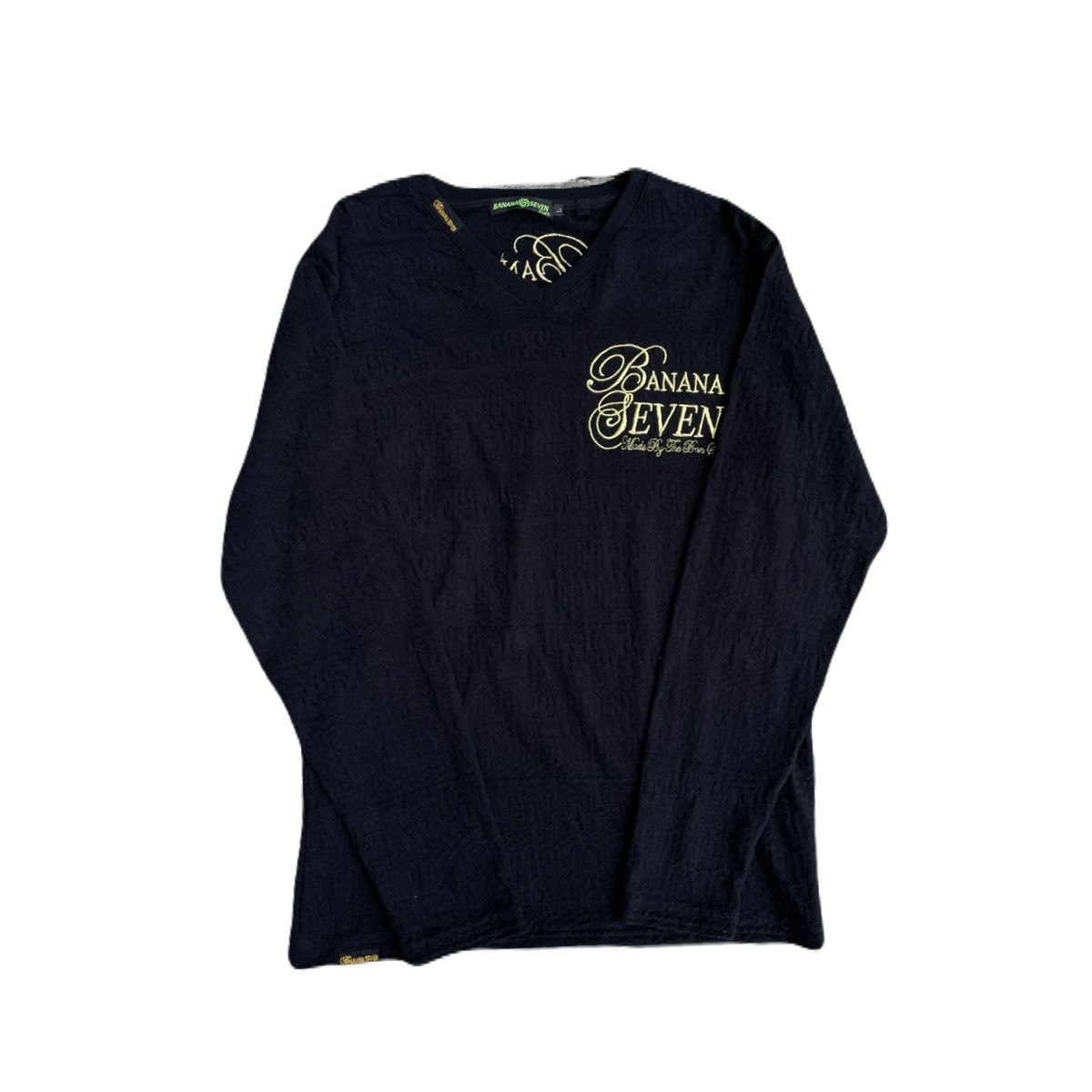 If Six Was Nine 2000s Japanese archive Vkei Poem Embroidery Long Sleeve Tee Size US M / EU 48-50 / 2 - 2 Thumbnail