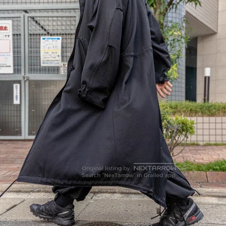 Yohji Yamamoto Yohji Yamamoto 24AW fish tail hooded coat| Size US S / EU 44-46 / 1 - 6 Thumbnail