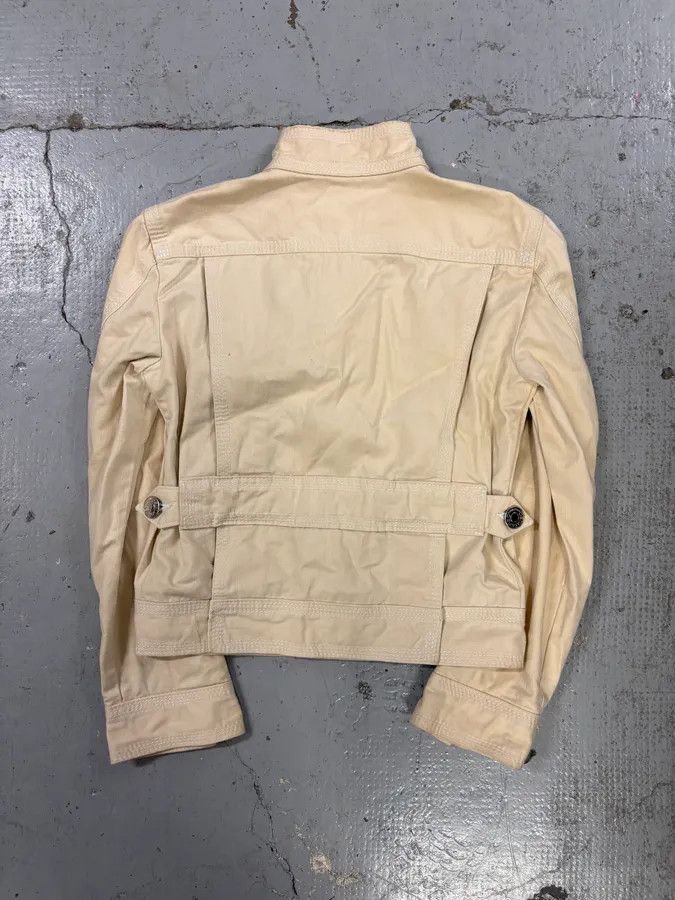 Dsquared2 SS2005 Dsquared2 Cream Cotton Multi-Pocket Cargo Jacket Size US S / EU 44-46 / 1 - 5 Thumbnail