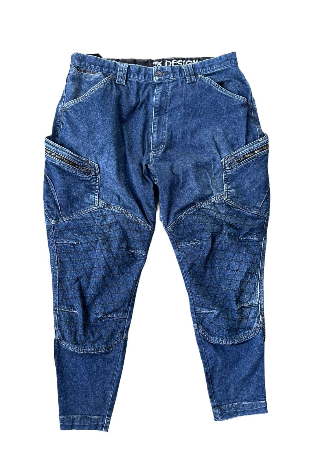 Japanese Brand TS design denim jeans Size US 33 - 1 Thumbnail