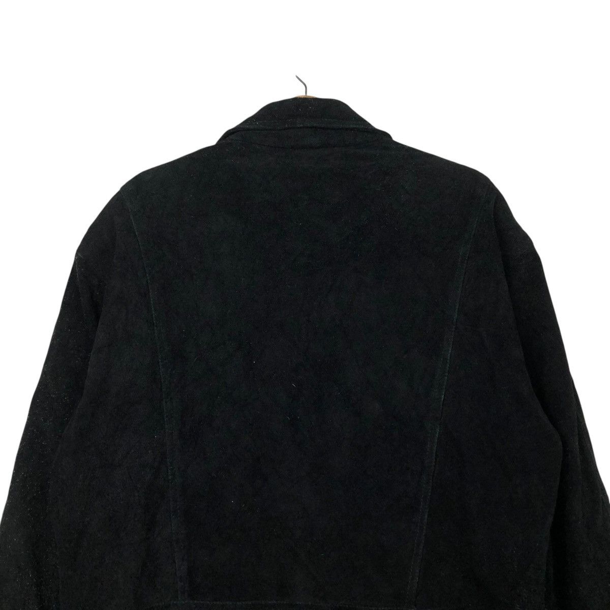 Japanese Brand 🔥VINTAGE LEATHER JACKET DOUBLE BREAST LEATHER & HIDE Size US L / EU 52-54 / 3 - 9 Thumbnail