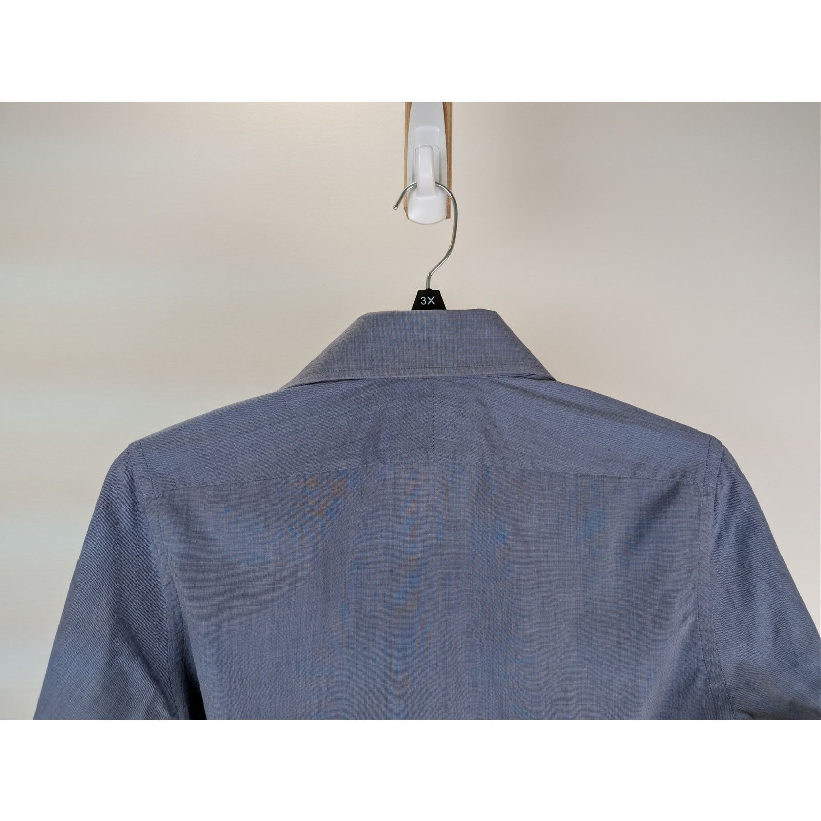 Tom Ford o1rshd1 CC20 Button up Shirt in Blue Size US S / EU 44-46 / 1 - 11 Thumbnail