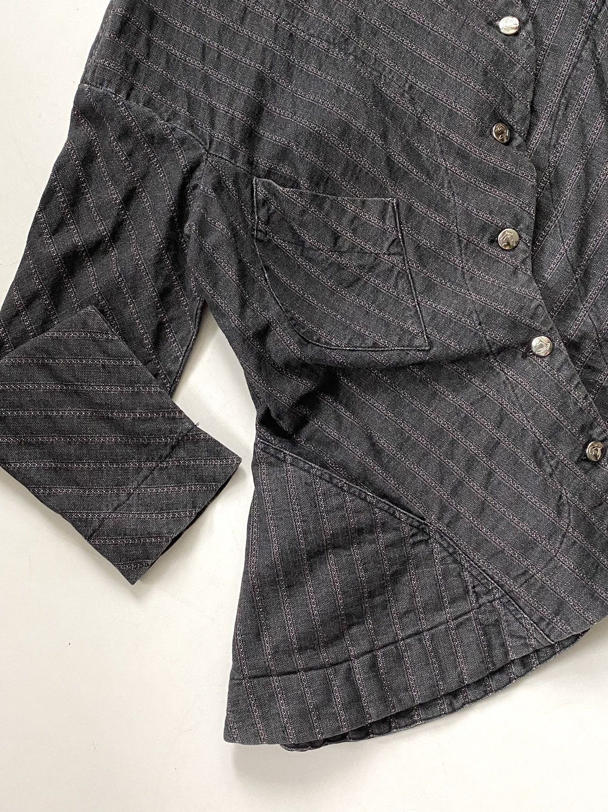 Vivienne Westwood 🔥Vintage 90s Vivienne Westwood Anglomania Drunken Jacket Size M / US 6-8 / IT 42-44 - 6 Thumbnail
