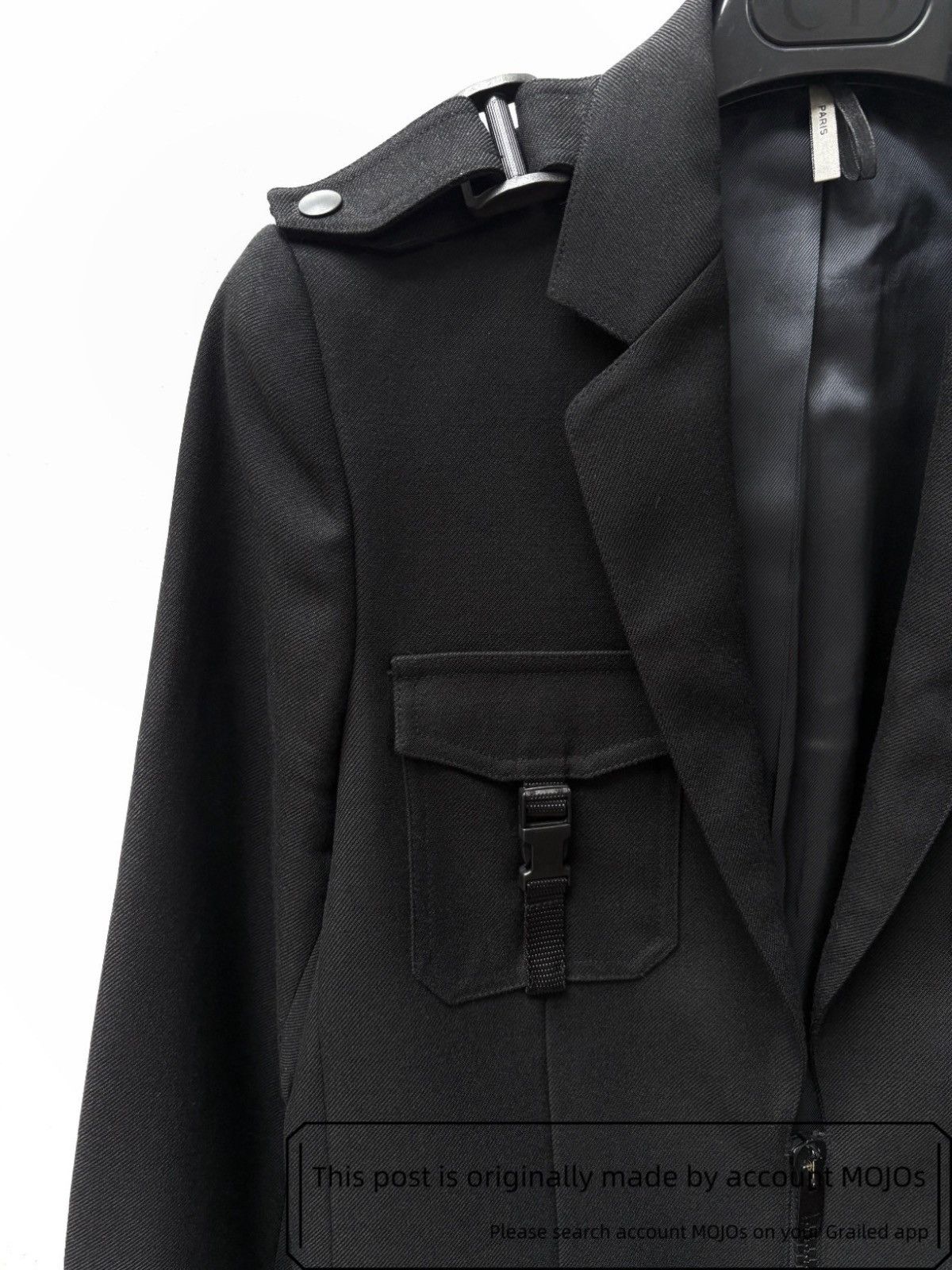 Dior Sz 44 Dior Homme 07AW Tactics Stripe Military Jacket mojos22 Size US S / EU 44-46 / 1 - 7 Thumbnail