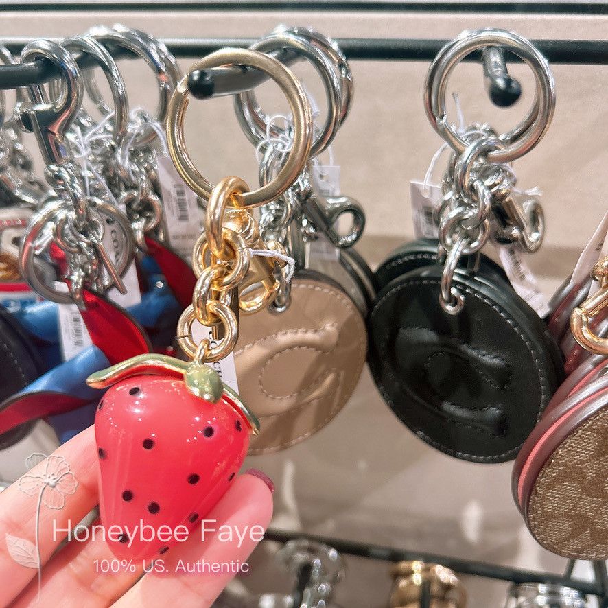 Coach Coach X Observed By Us Strawberry Bag Charm CU308 Size ONE SIZE - 2 Thumbnail