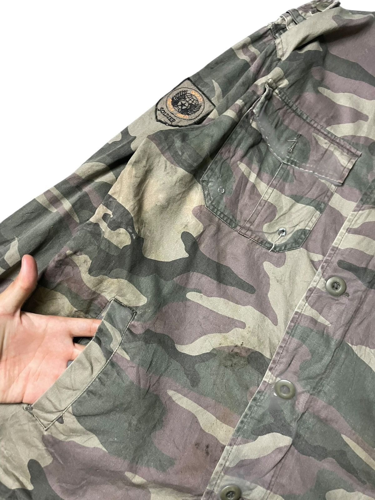 Japanese Brand × Vintage Vintage Classic Aero Special Military Jacket (71) Size US S / EU 44-46 / 1 - 6 Thumbnail