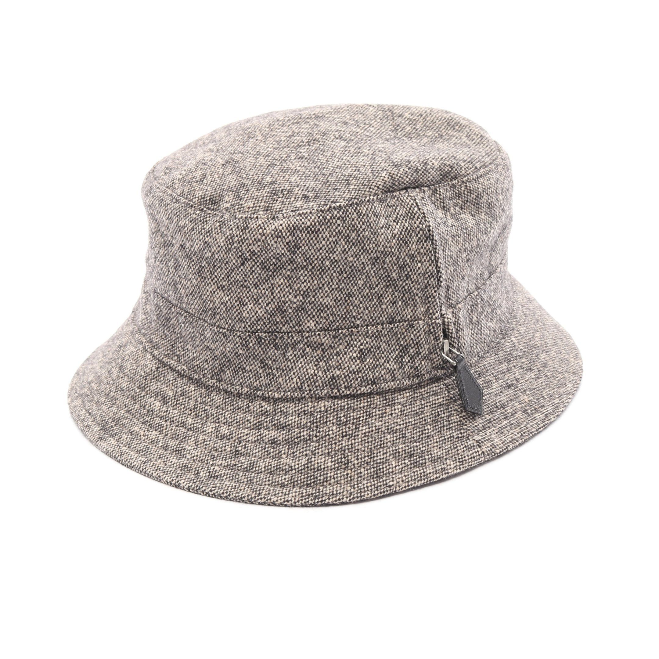 帽子 HERMES Bucket Hat Wool Hermès Bucket Hat 56 cm