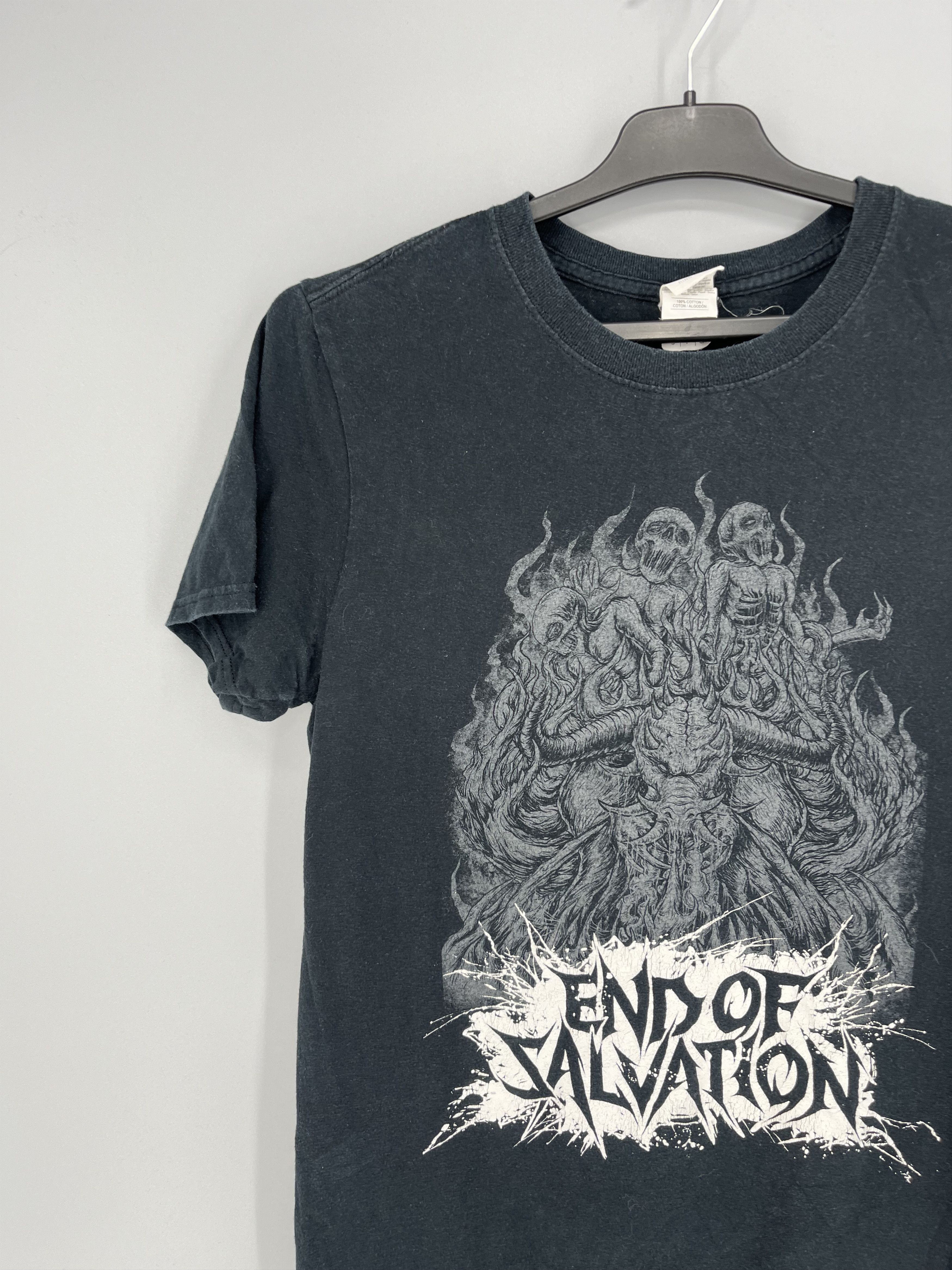 Band Tees Vintage Y2k Washed AvantGarde Tribal Tee END OF SALVATION Size US S / EU 44-46 / 1 - 4 Thumbnail