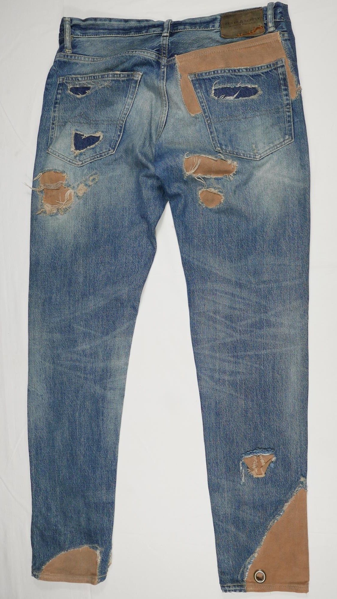 Denim & Supply Ralph Lauren Ralph Lauren Denim & Supply Jeans Pants Distressed 31/34 Size US 31 - 2 Thumbnail