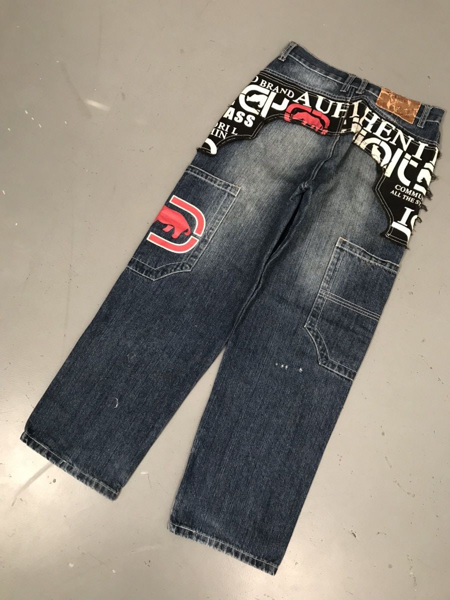 Ecko Unltd. × Vintage Y2K Style Duyingke Denim Size US 32 / EU 48 - 3 Thumbnail