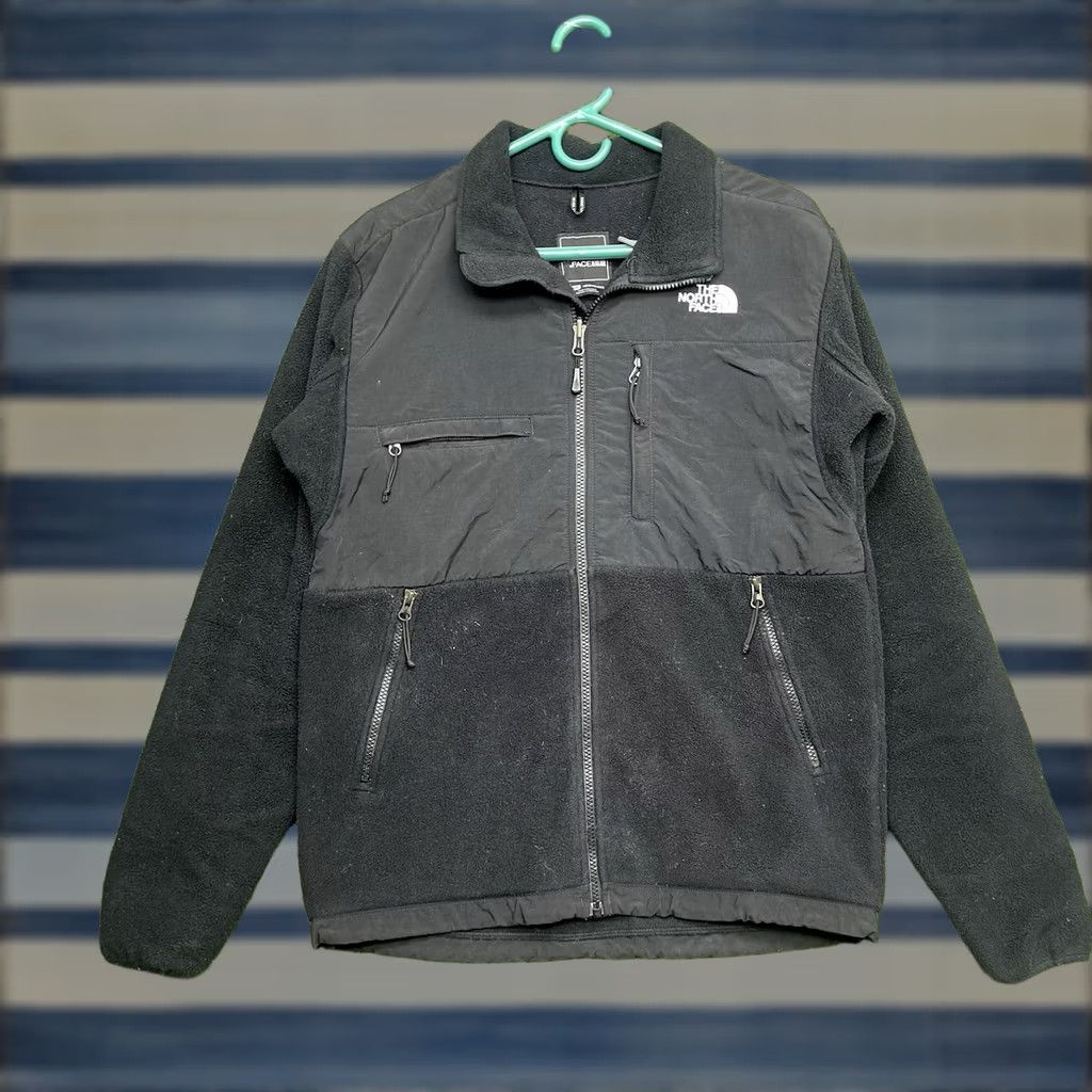 The North Face The North Face Denali Jacket Mens S Black Fleece Zip Pockets Mid-Length Regular Fit Windbreaker Armpits Hiking Winter 90s Size US S / EU 44-46 / 1 - 1 Thumbnail