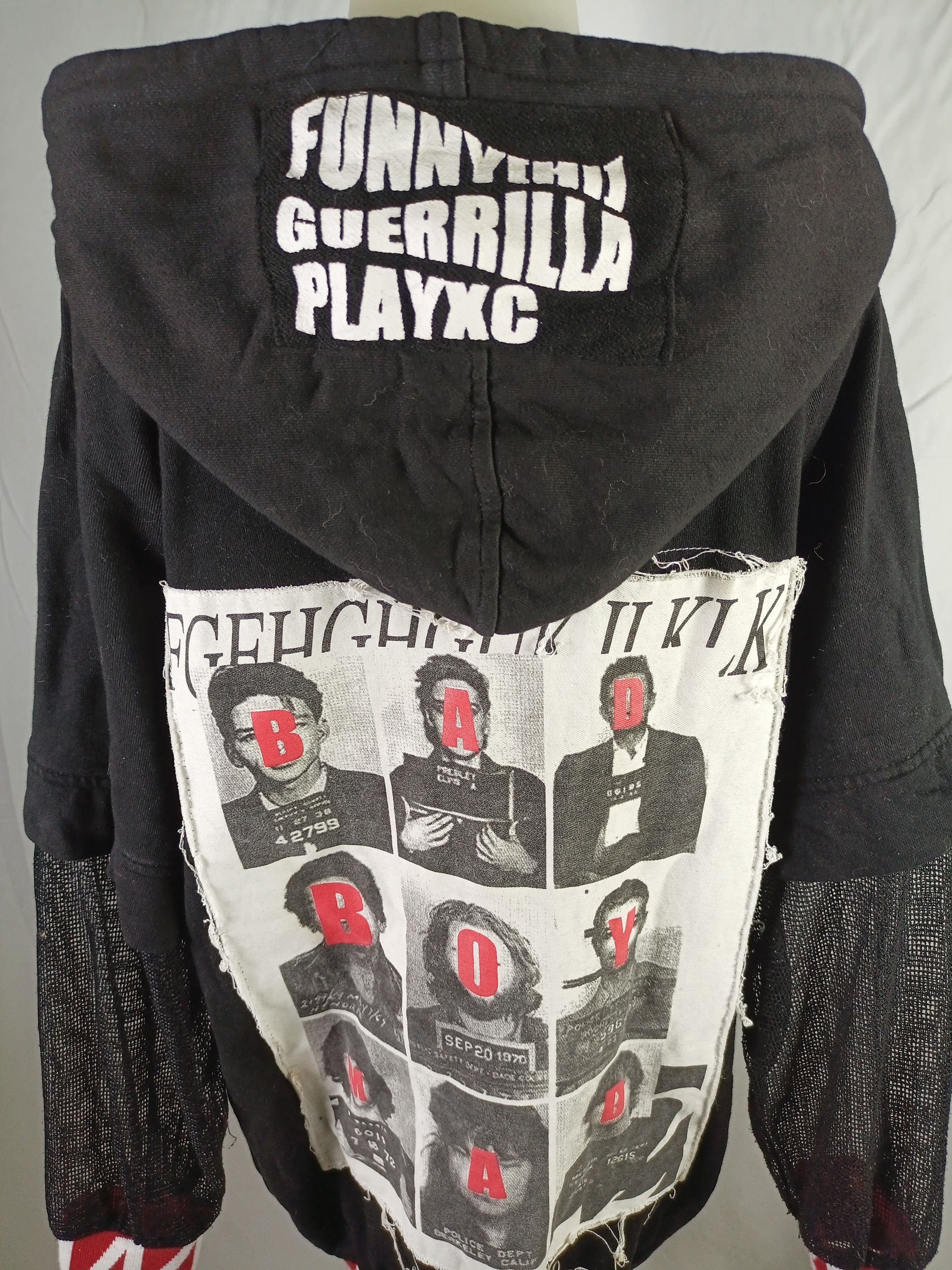 If Six Was Nine × Japanese Brand × Le Grande Bleu (L.G.B.) Funny Guerrilla PlayXC Zipper Hoodie Size M / US 6-8 / IT 42-44 - 1 Thumbnail