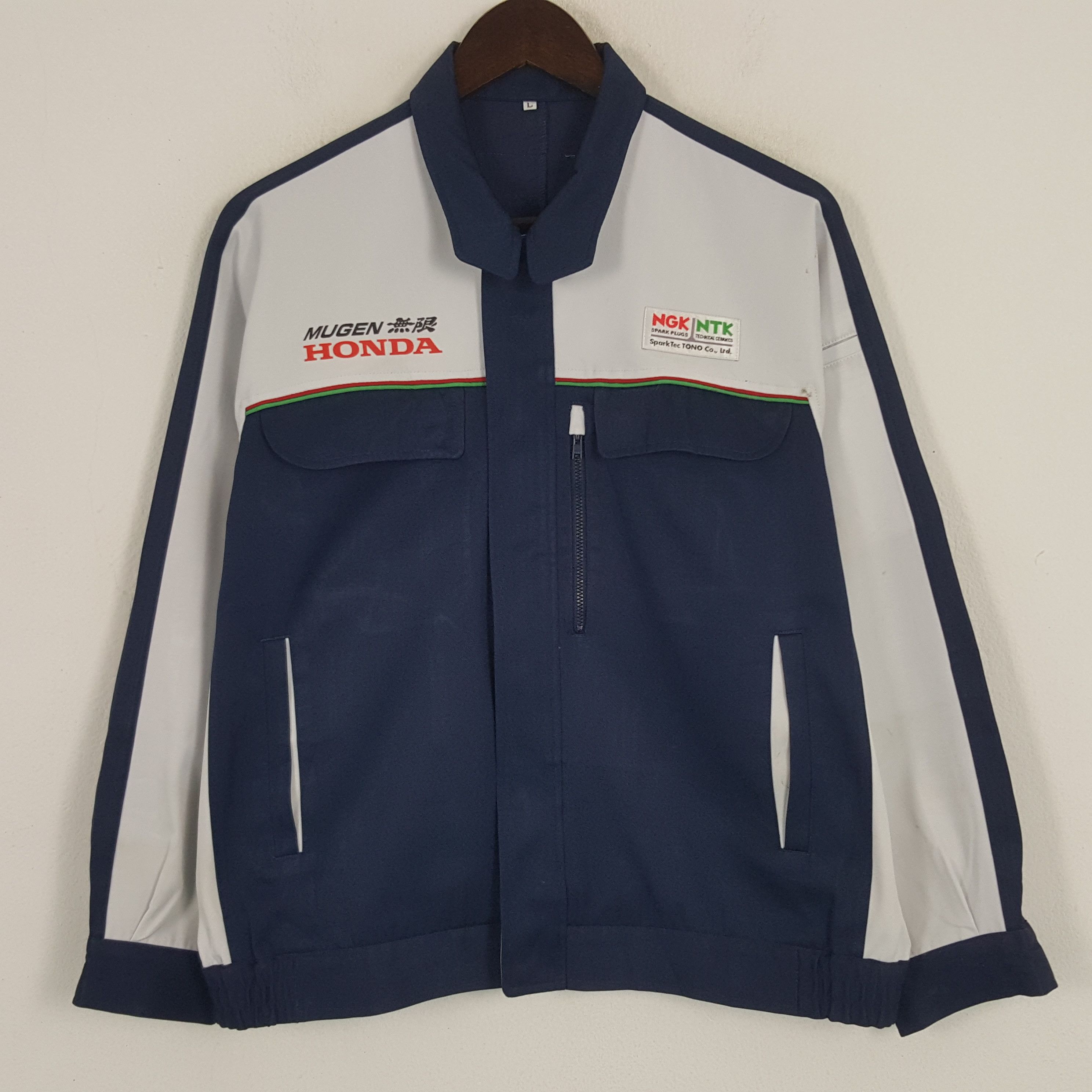 Honda × Japanese Brand × Vintage Vintage Mugen Honda Racing Custom Art Worker Japan Jacket Size US L / EU 52-54 / 3 - 3 Thumbnail