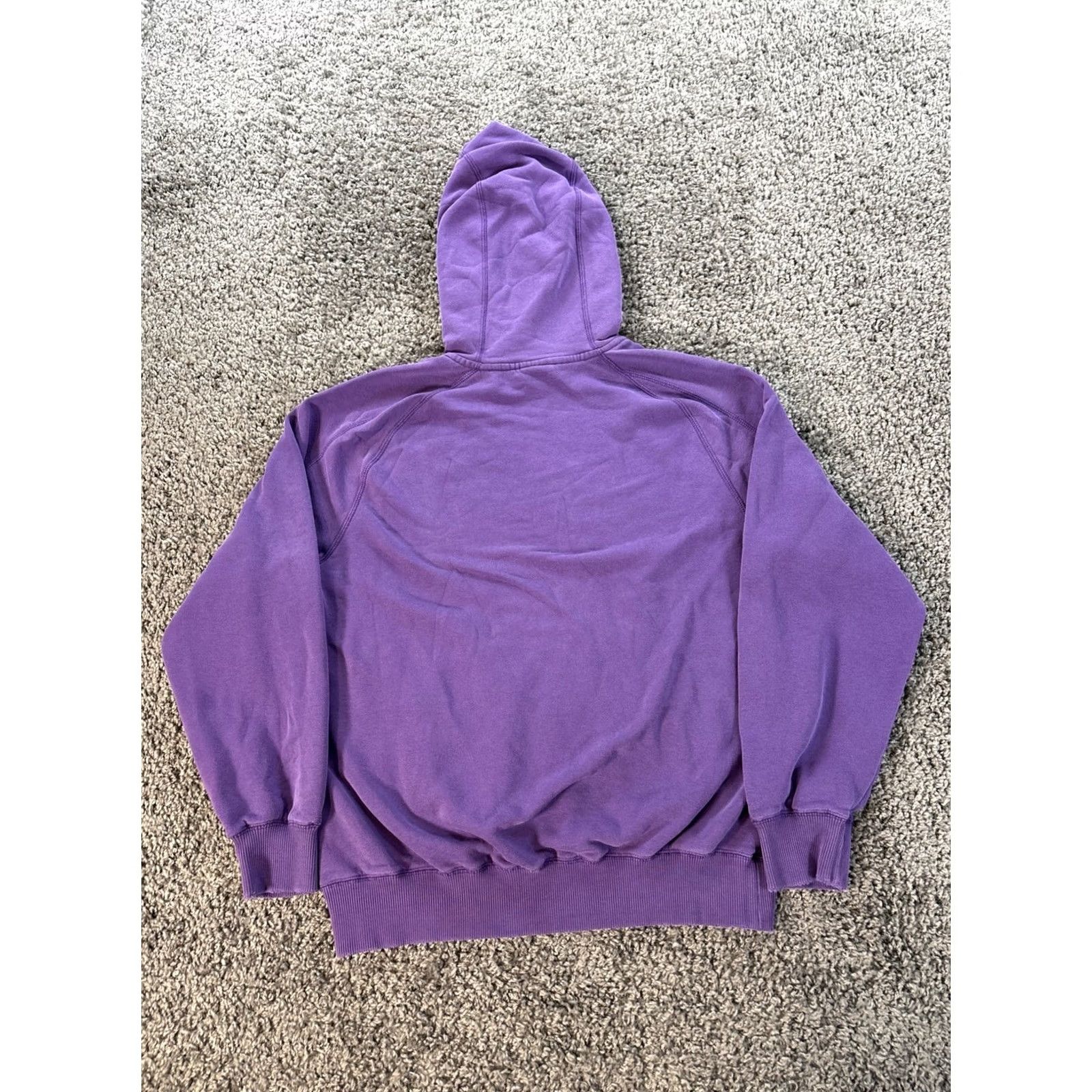 Jordan Brand VINTAGE Jordan Hoodie Mens M Purple Distressed Fleece Embroidered Grunge Y2K Pullover Hooded Size US M / EU 48-50 / 2 - 5 Thumbnail