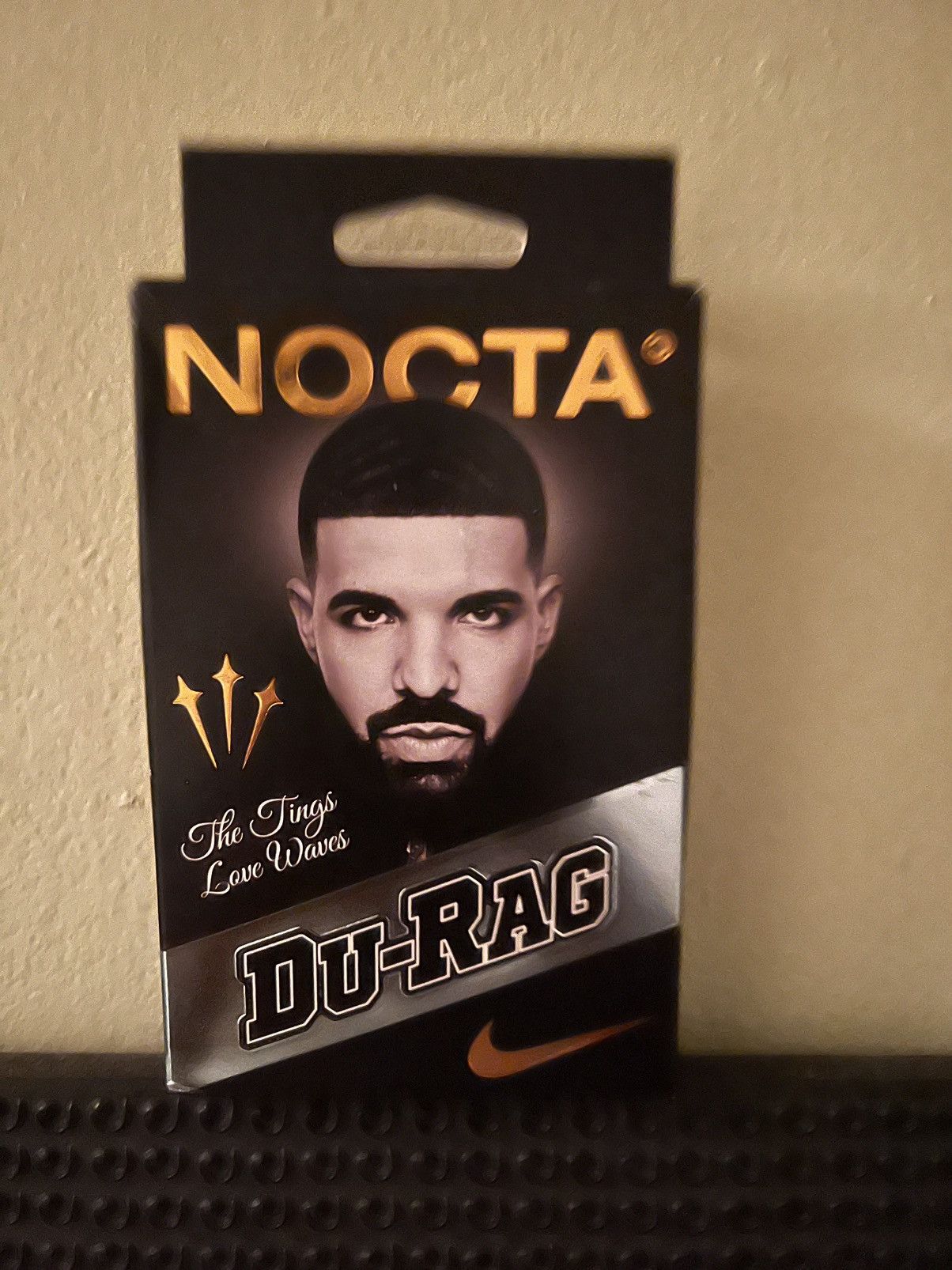 image of Drake Nike Nocta Du-Rag in Black, Men's