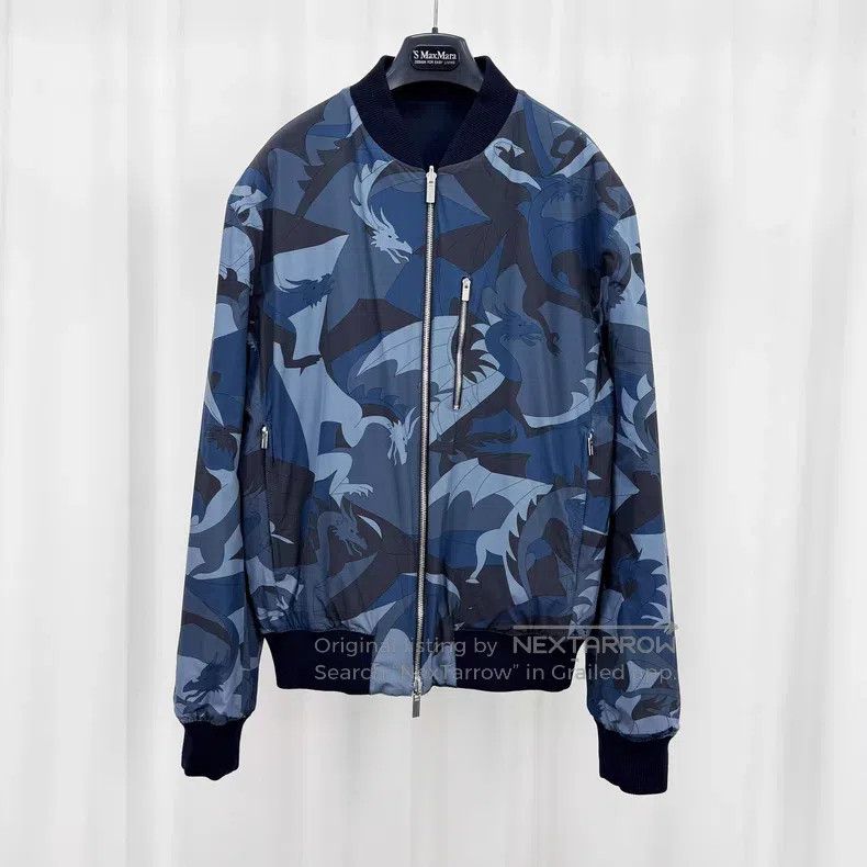 Hermes Hermes Flying dragon checkered double-faced cotton padded Size US M / EU 48-50 / 2 - 1 Thumbnail