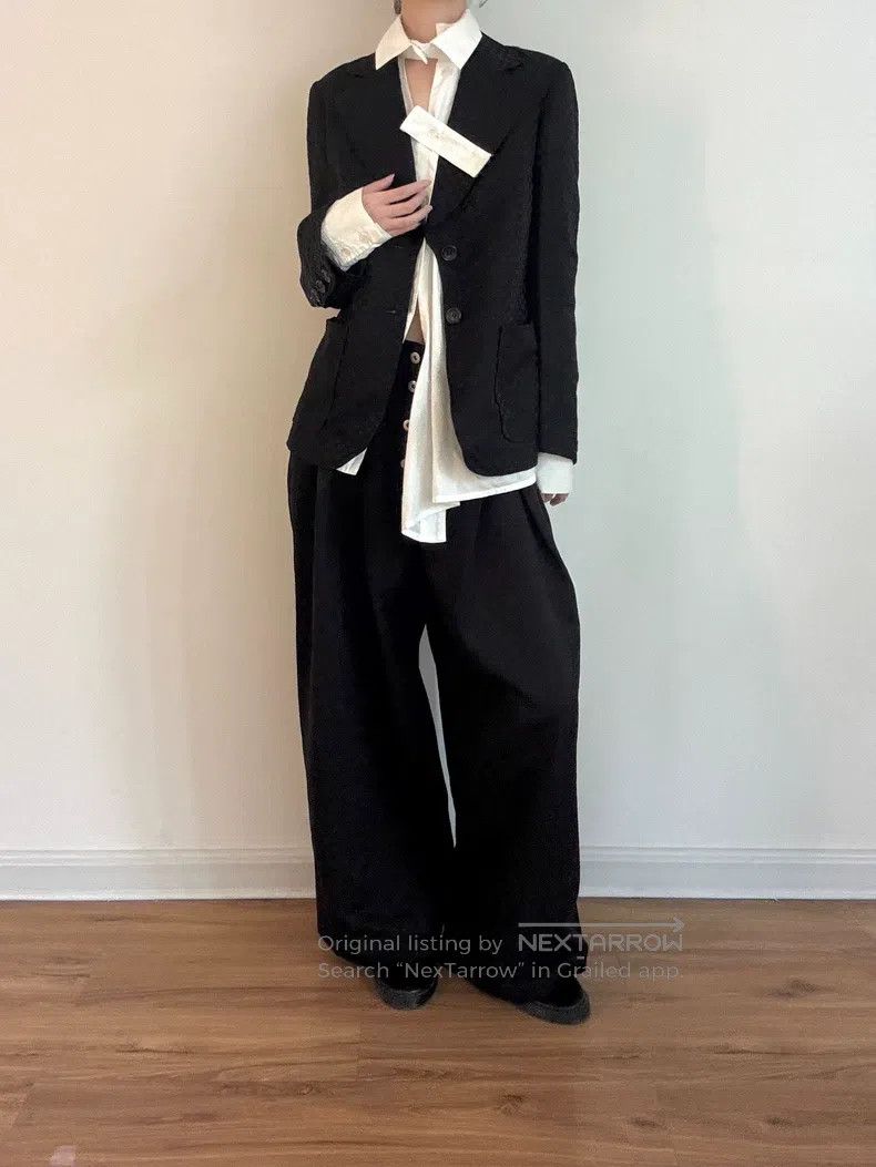 Comme Des Garcons Jacquard checkered jacket