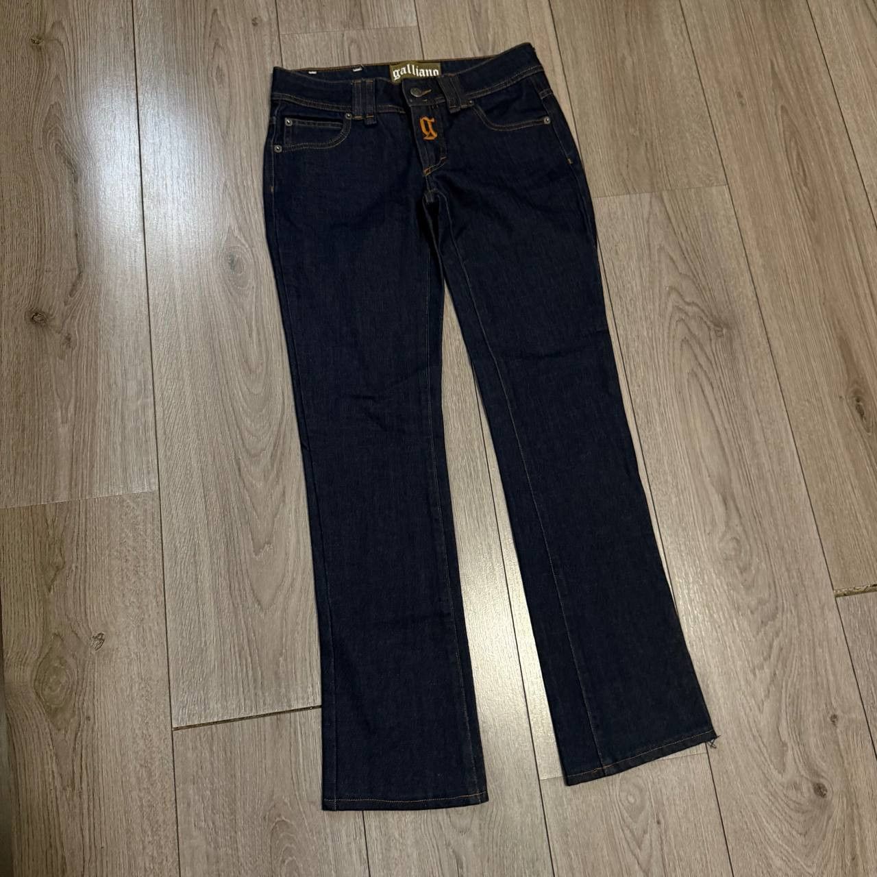 John Galliano Vintage Galliano Jeans Low Rise Bootcut Size 26 Size 26" / US 2 / IT 38 - 2 Thumbnail