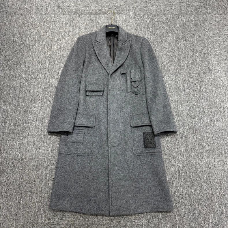 Louis Vuitton Louis Vuitton Leather cashmere overcoat Nextarrow-2505 Size US M / EU 48-50 / 2 - 1 Thumbnail