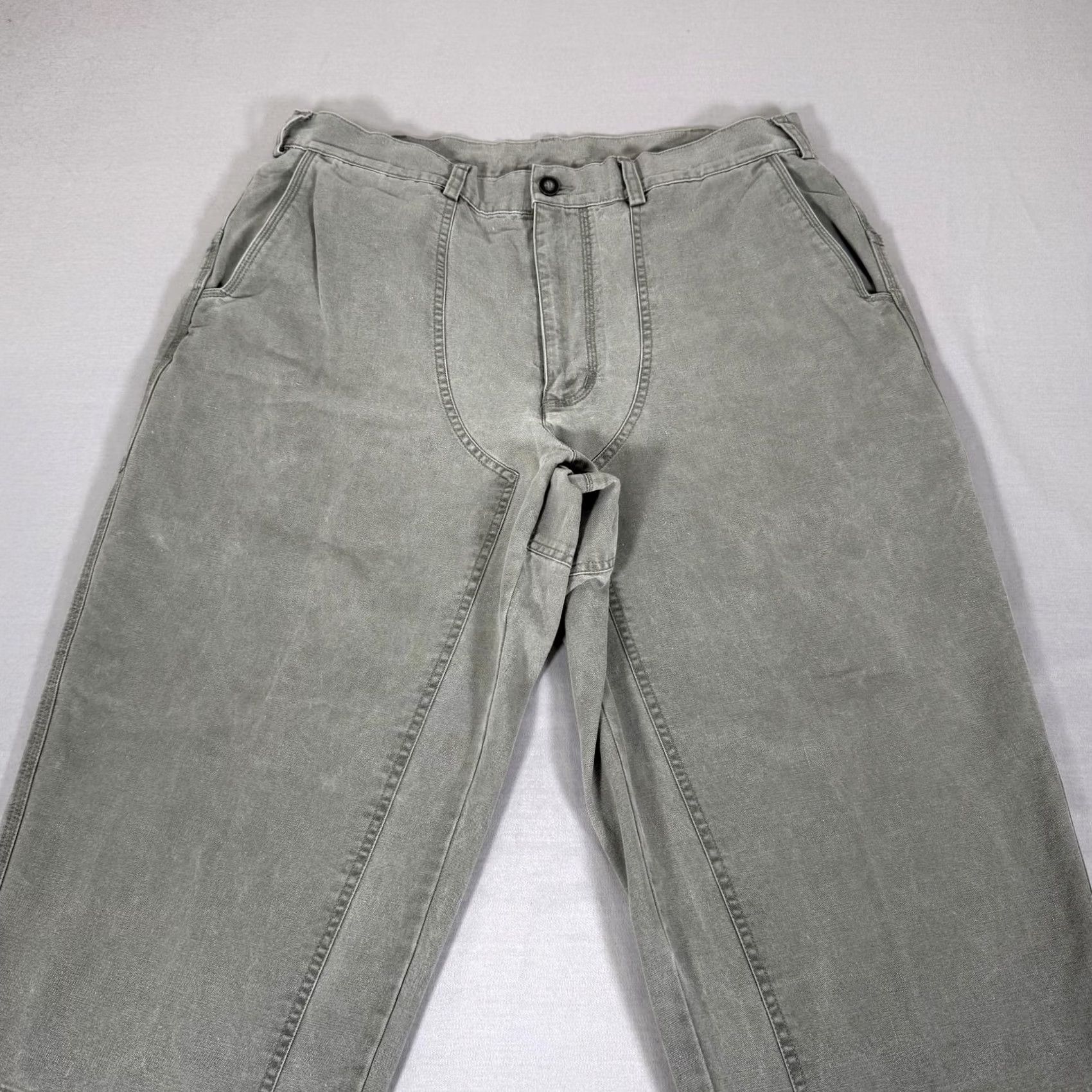 Patagonia VINTAGE Patagonia Pants Mens 36x34 Gray Canvas Outdoor 90s Size US 36 / EU 52 - 2 Thumbnail