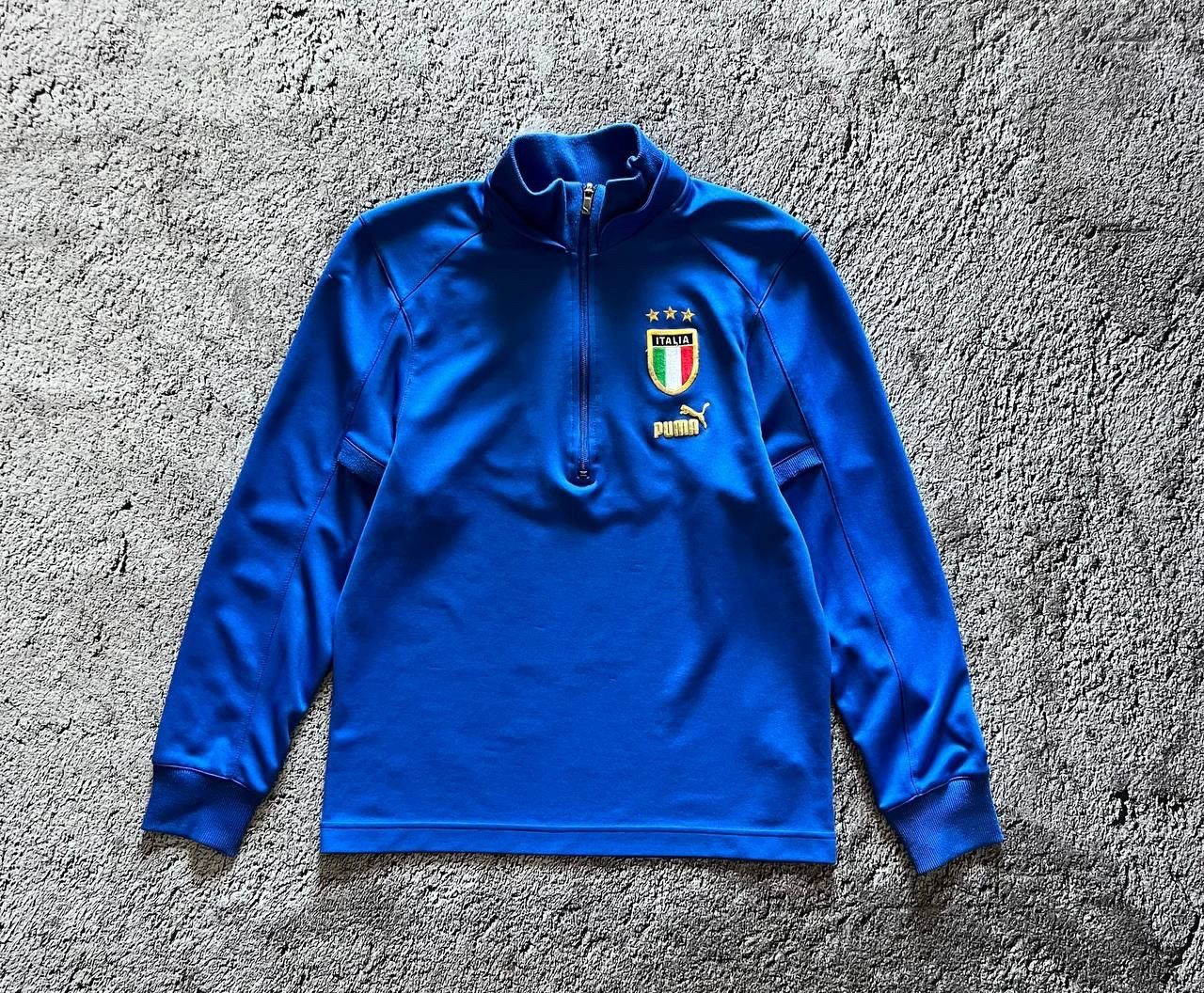 Vintage Italy Vintage Training Football Jacket occer Zip 2004-2005 Size US S / EU 44-46 / 1 - 1 Thumbnail