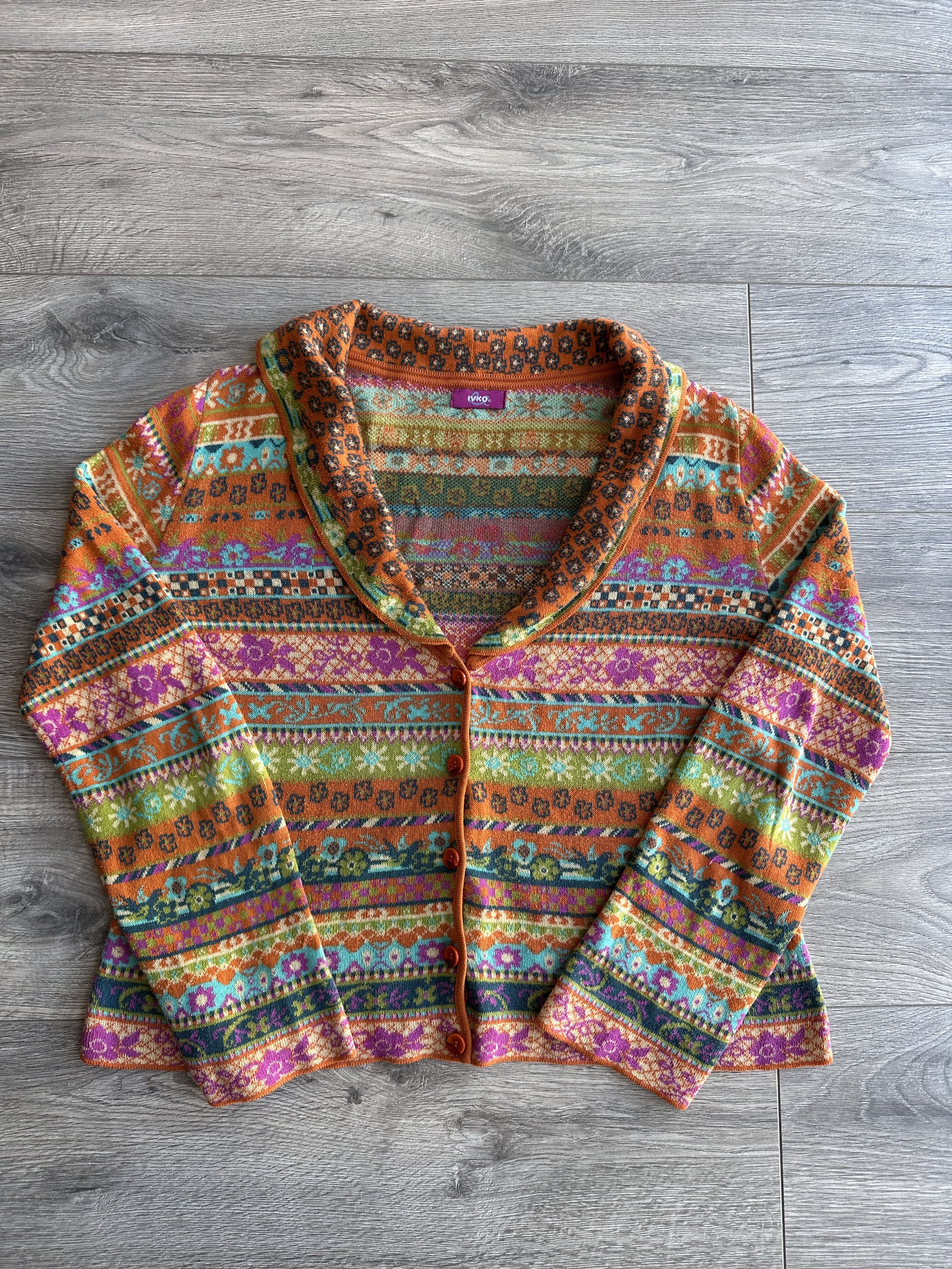 Vintage Ivko cardigan sweater Size M / US 6-8 / IT 42-44 - 2 Thumbnail