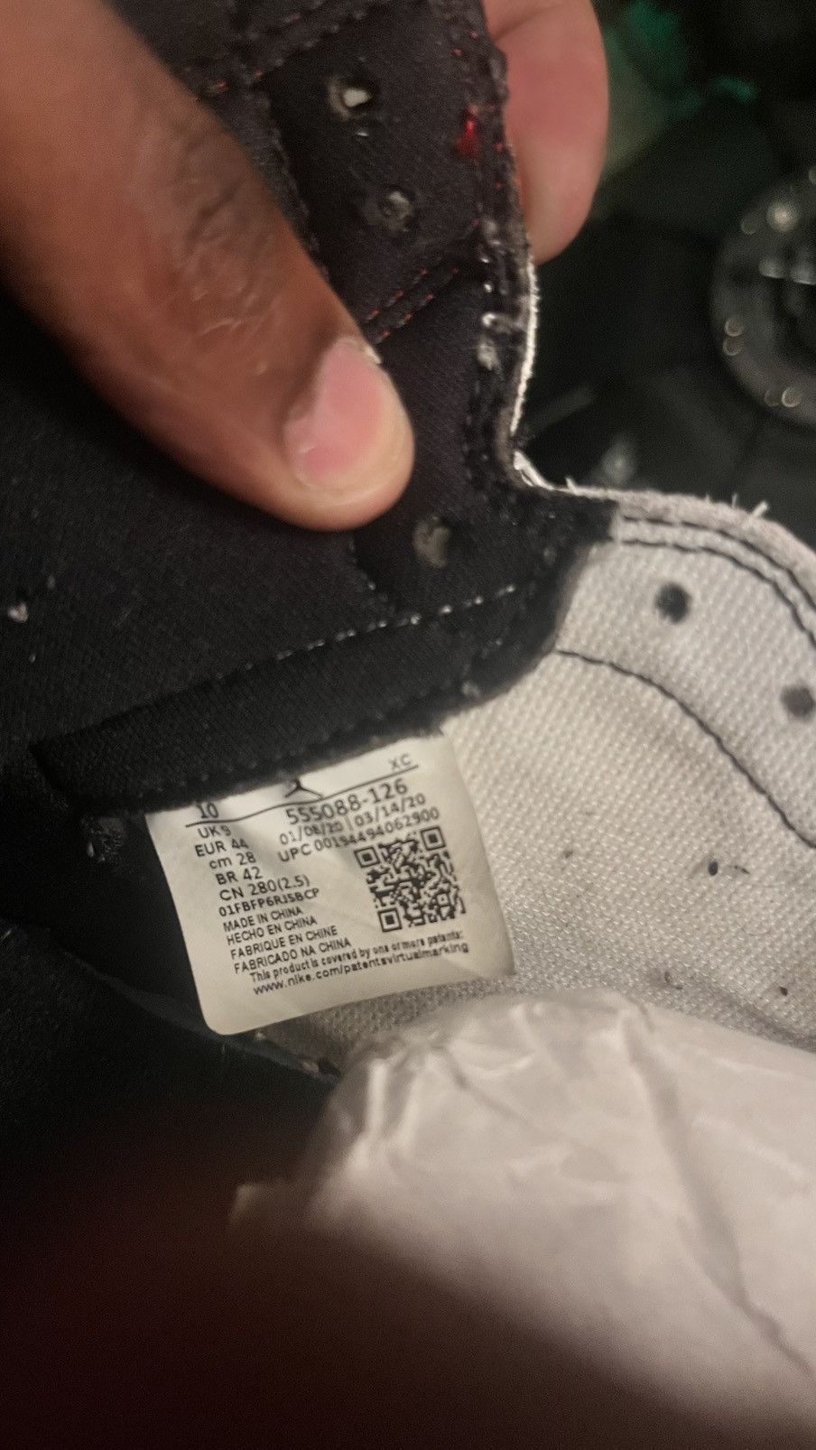 Jordan Brand Jordan 1 “Smoke grey” Size US 10 / EU 43 - 6 Thumbnail