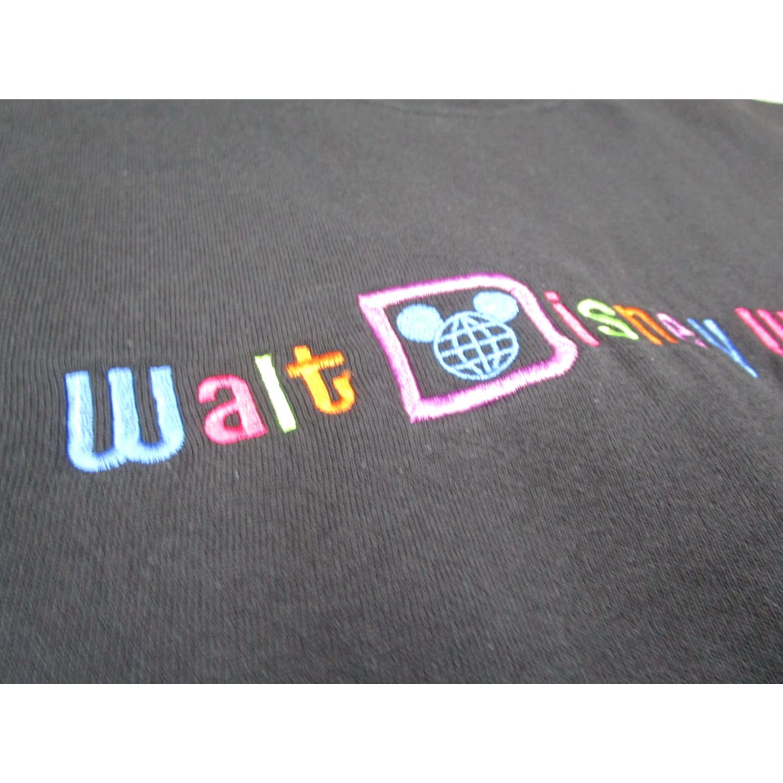 Disney VINTAGE Walt Disney World Sweatshirt Mens XL Black Pullover Stitched Made in USA Size US XL / EU 56 / 4 - 4 Thumbnail