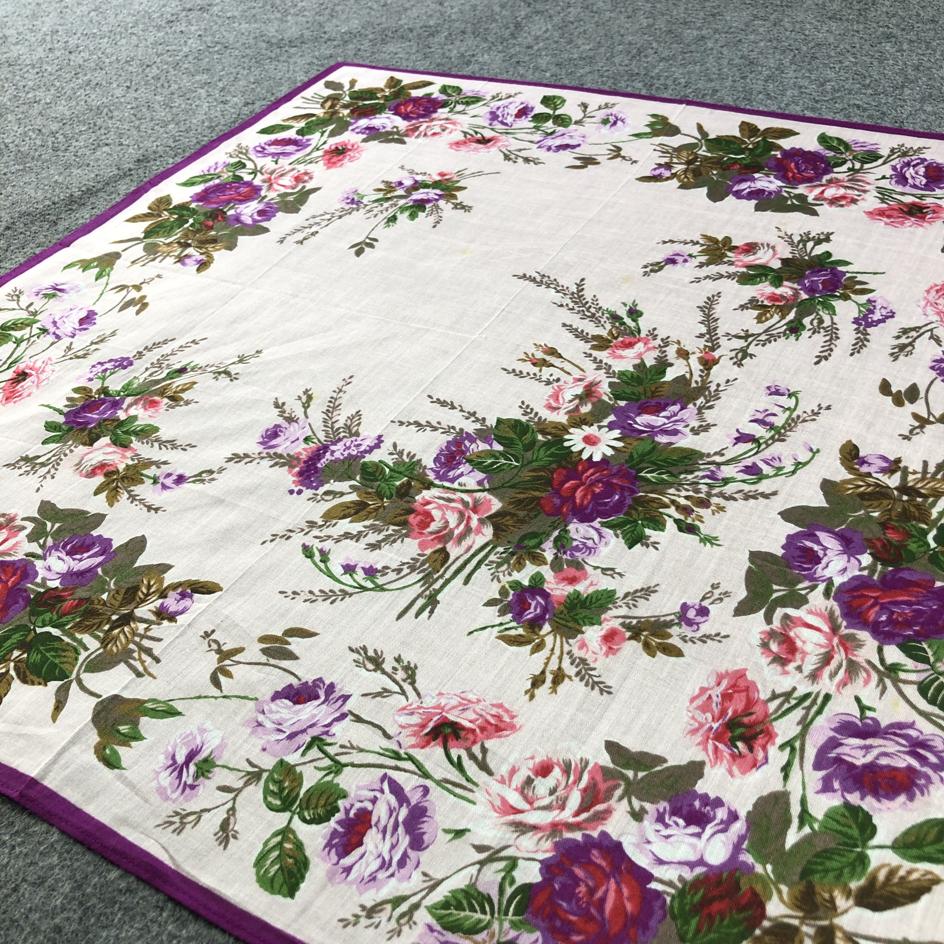 Kenzo Kenzo Floral Handkerchief Neckerchief Bandana H2354 Size ONE SIZE - 3 Thumbnail