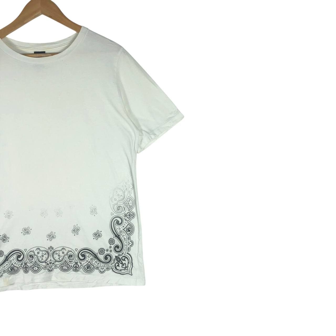 Japanese Brand × Number (N)ine × Takahiromiyashita The Soloist. Vintage Number (N)ine Paisley Print T-Shirt Size US L / EU 52-54 / 3 - 4 Thumbnail