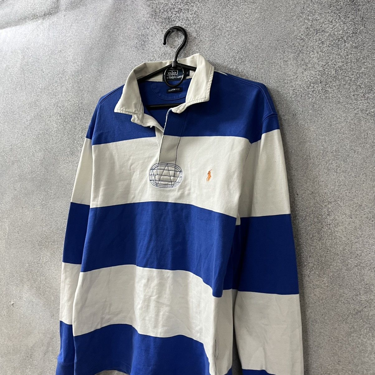 Polo Ralph Lauren Polo Ralph Lauren rugby polo vintage shirt long sleeve rare Size US S / EU 44-46 / 1 - 9 Thumbnail