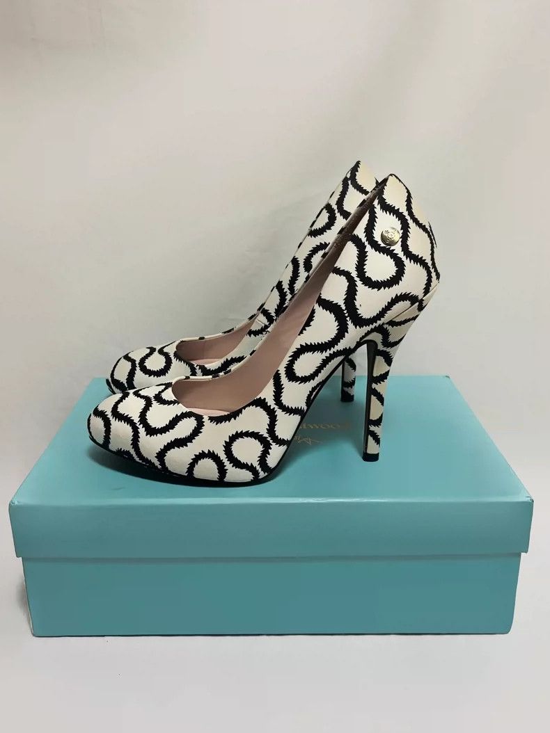Vivienne Westwood Vivienne Westwood Pirate Pattern High Heels - dmc Size US 7.5 / EU 40-41 - 1 Thumbnail